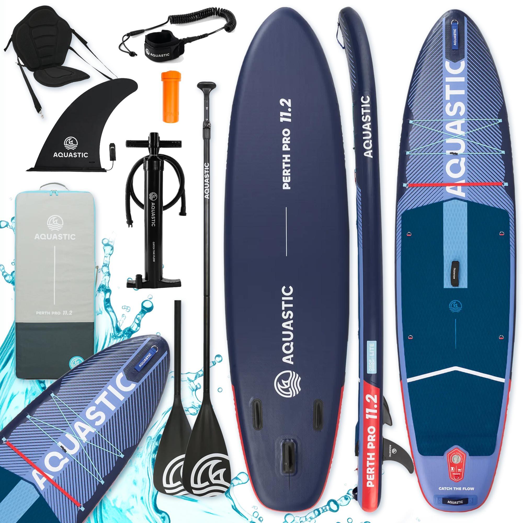 Deska SUP AQUASTIC Perth Pro 11'2 Zestaw z siedziskiem