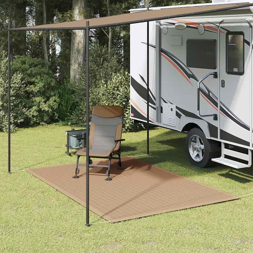 VidaXL Dywanik do namiotu 250x200 cm taupe