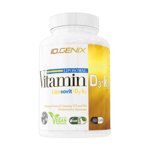 Liposomalna witamina D3 z K2 - 60 kapsułek IO.Genix
