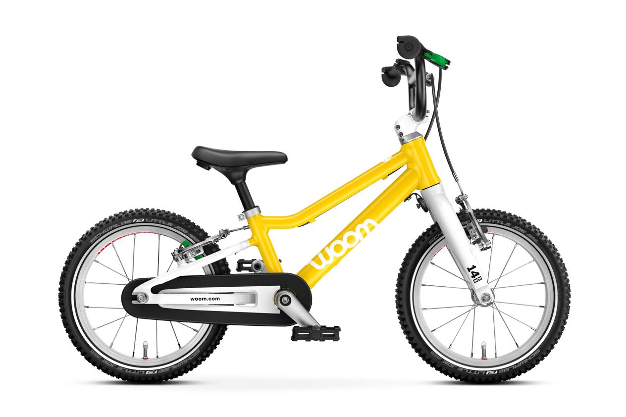 Rower dziecięcy woom GO 2 vibrant yellow