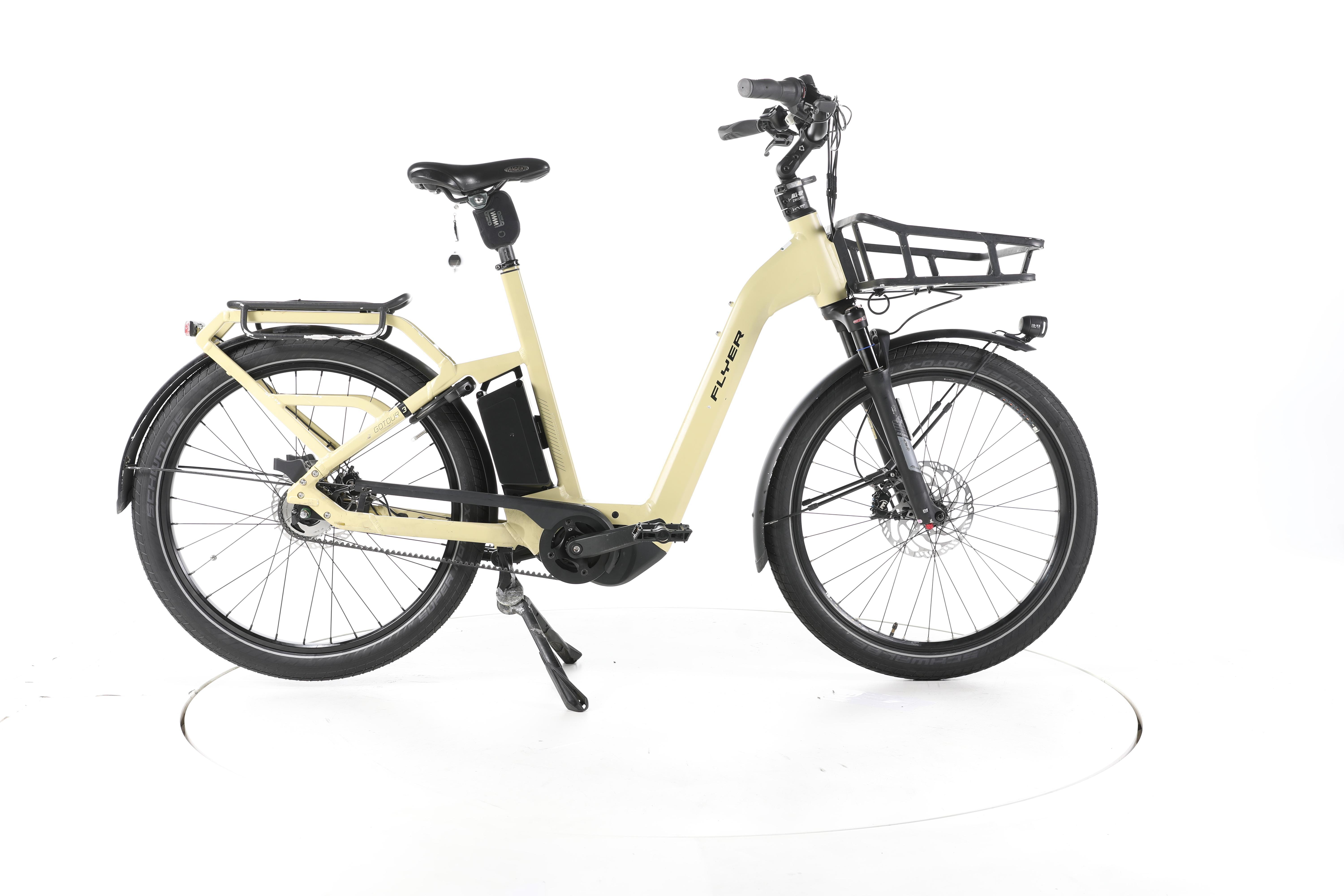 Second Life - FLYER Gotour3 7.43 City E-Bike Niska rama - Stan dobry