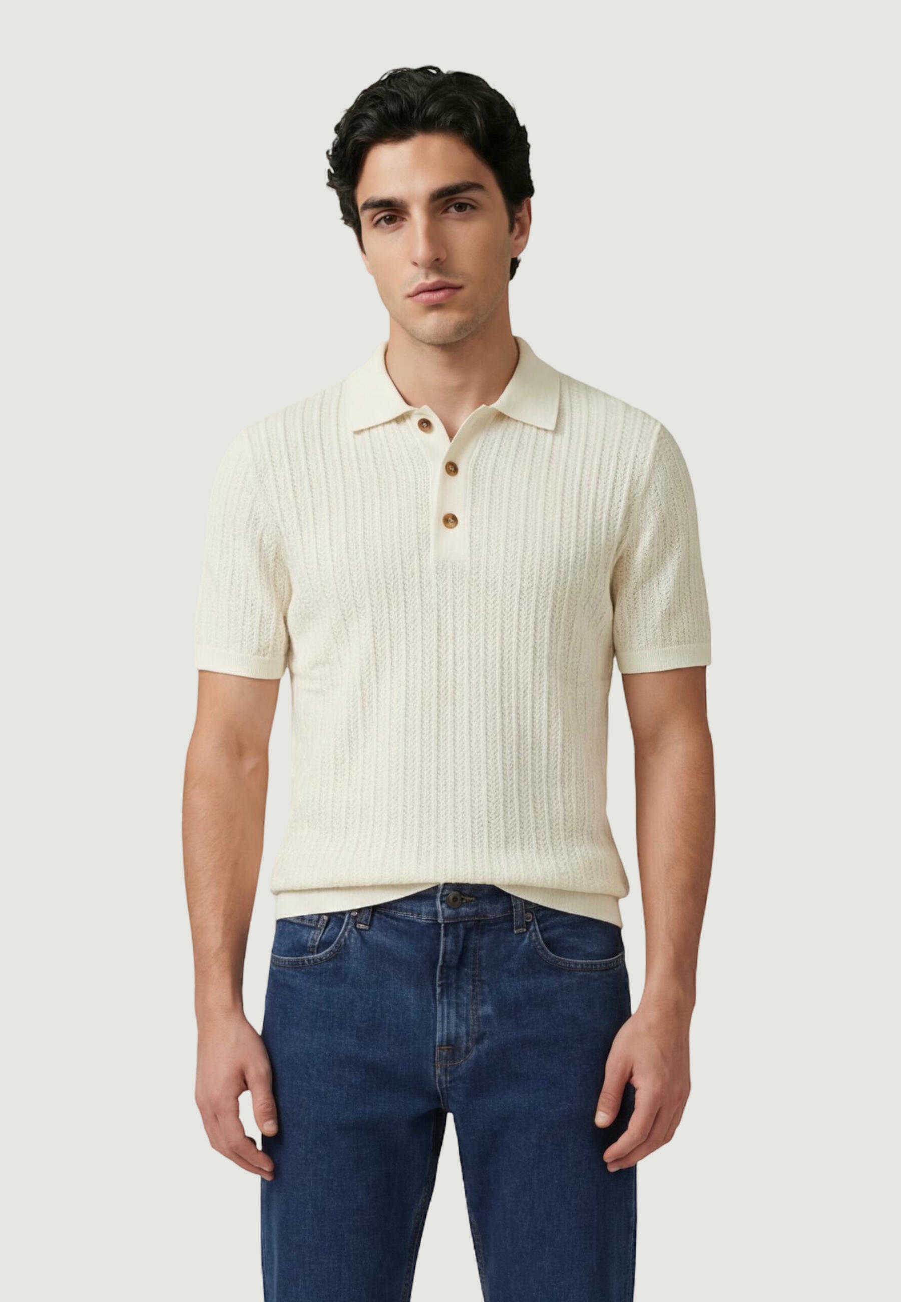 Polo z krótkim rękawem Mężczyzna ONLY & SONS Onsmoon Reg 12 Ss Polo Knit Noos