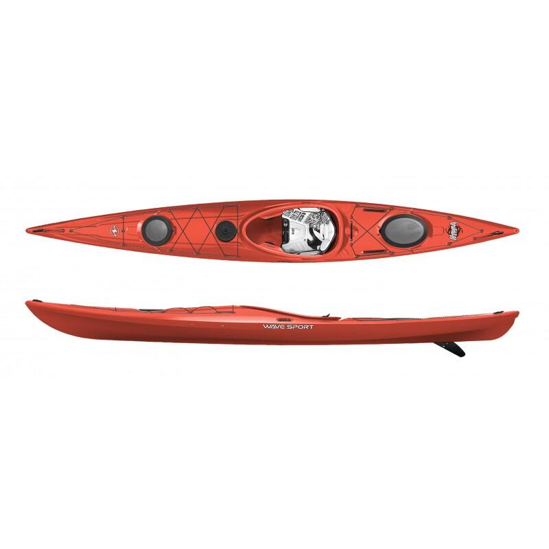 Kajak jednoosobowy do pływania Wave sport Hydra 145 CORE limitowana edycja