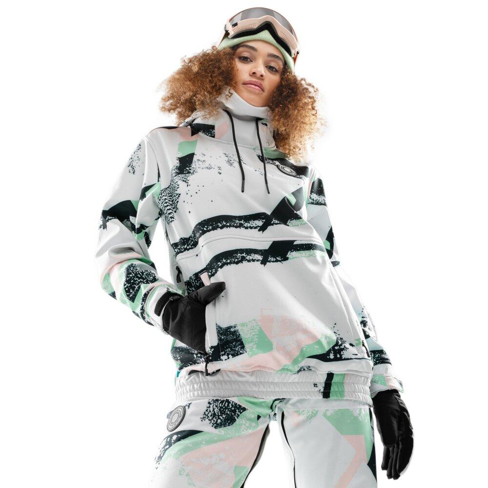 Kurtka snowboardowa damska W1-W Delirium