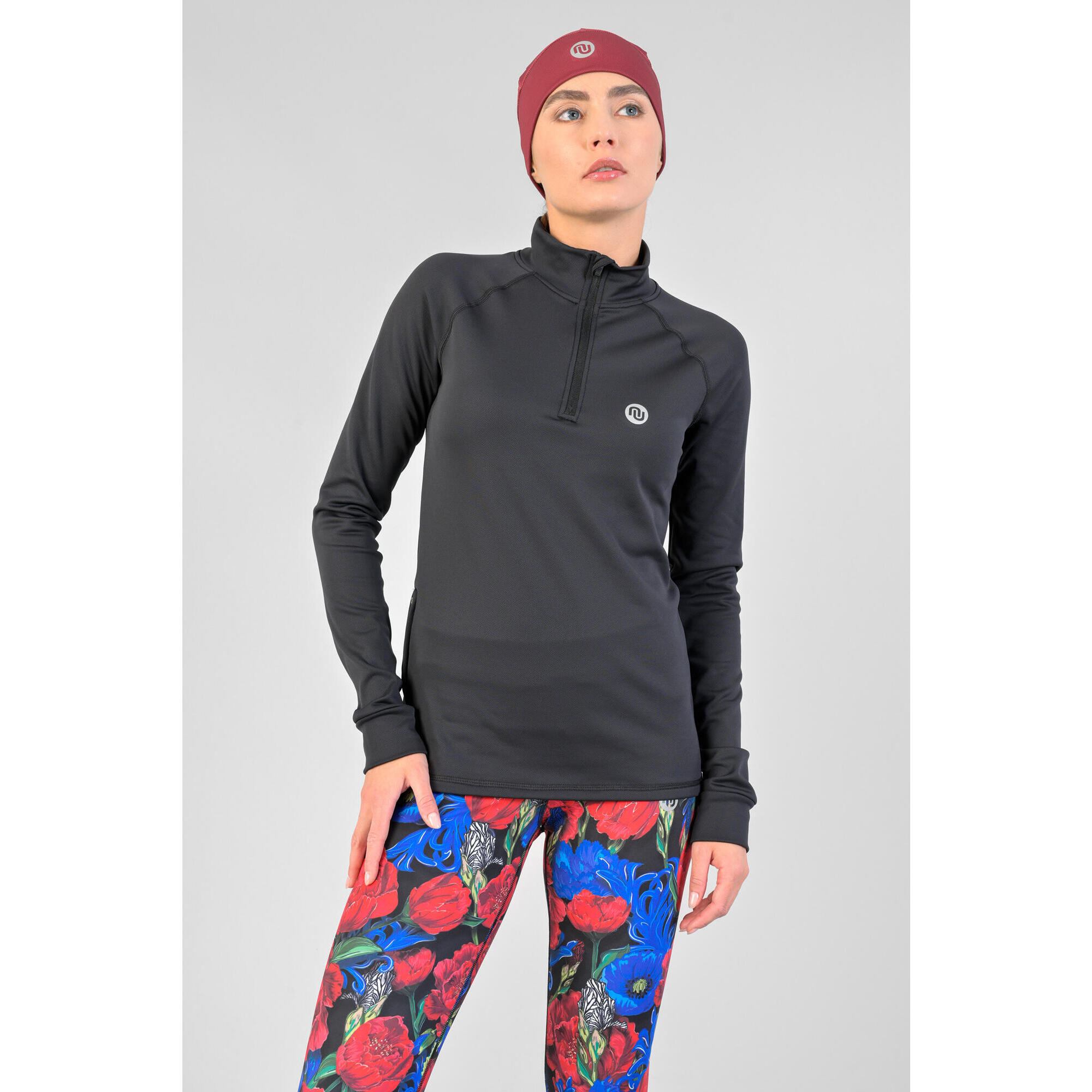 Bluza Coldproof Ocieplana Zip Damska Nessi Sportswear
