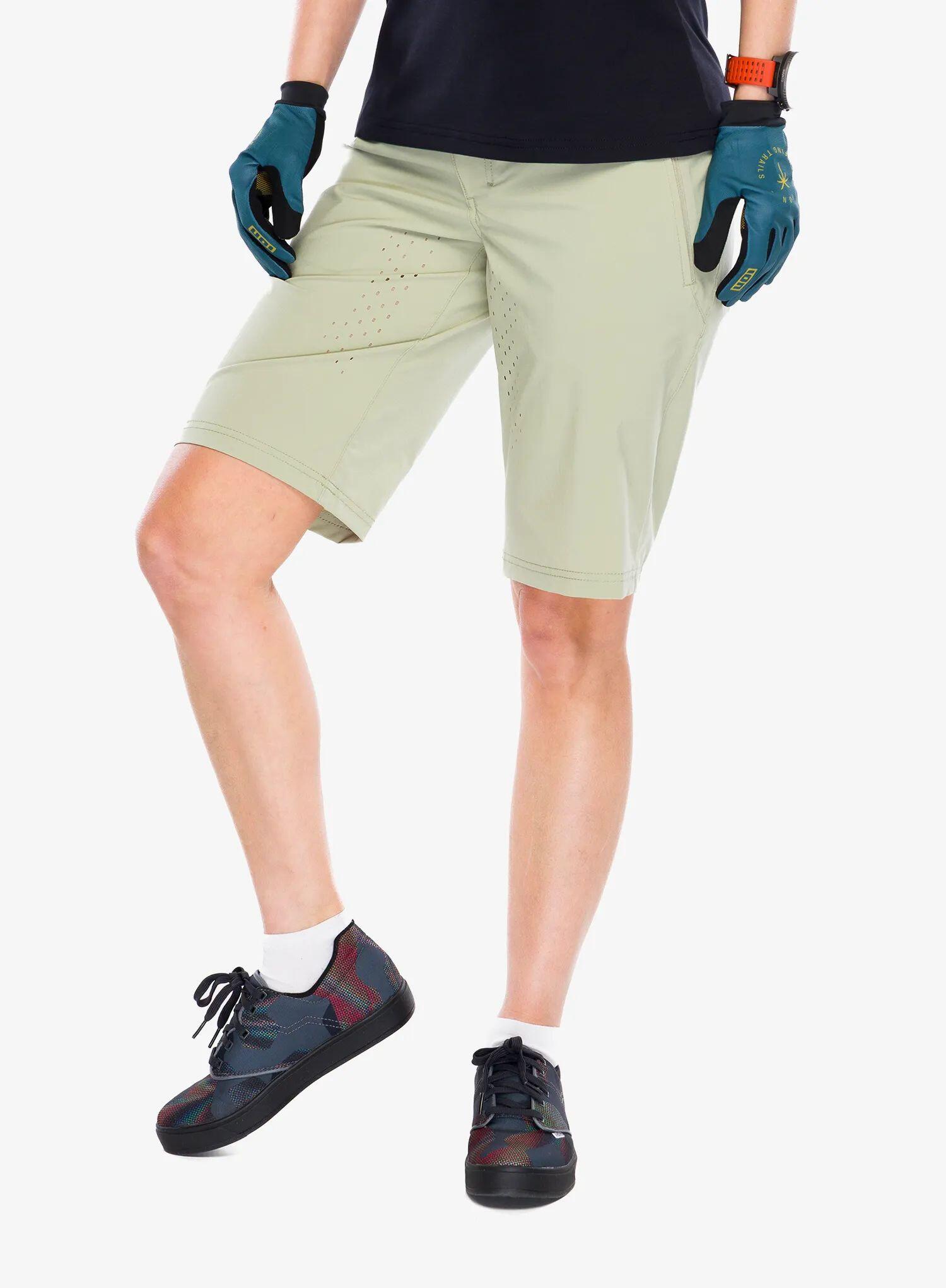 Szorty rowerowe damskie ION Tech Logo Shorts