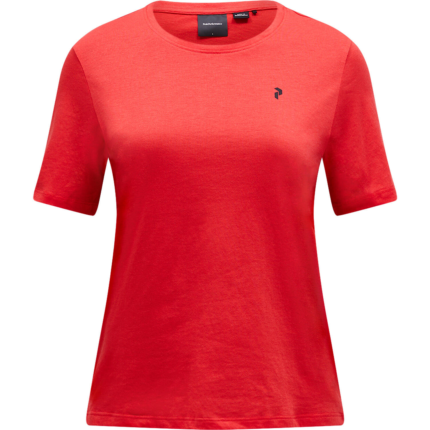 Koszulka Peak Performance damska Explore Graphic Tee czerwona - XL