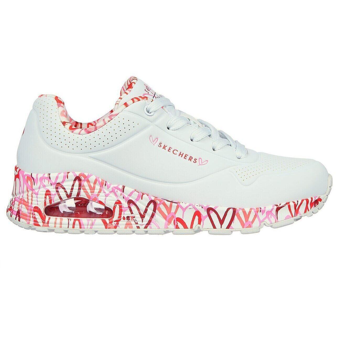 Buty sportowe damskie Skechers Uno Loving Love