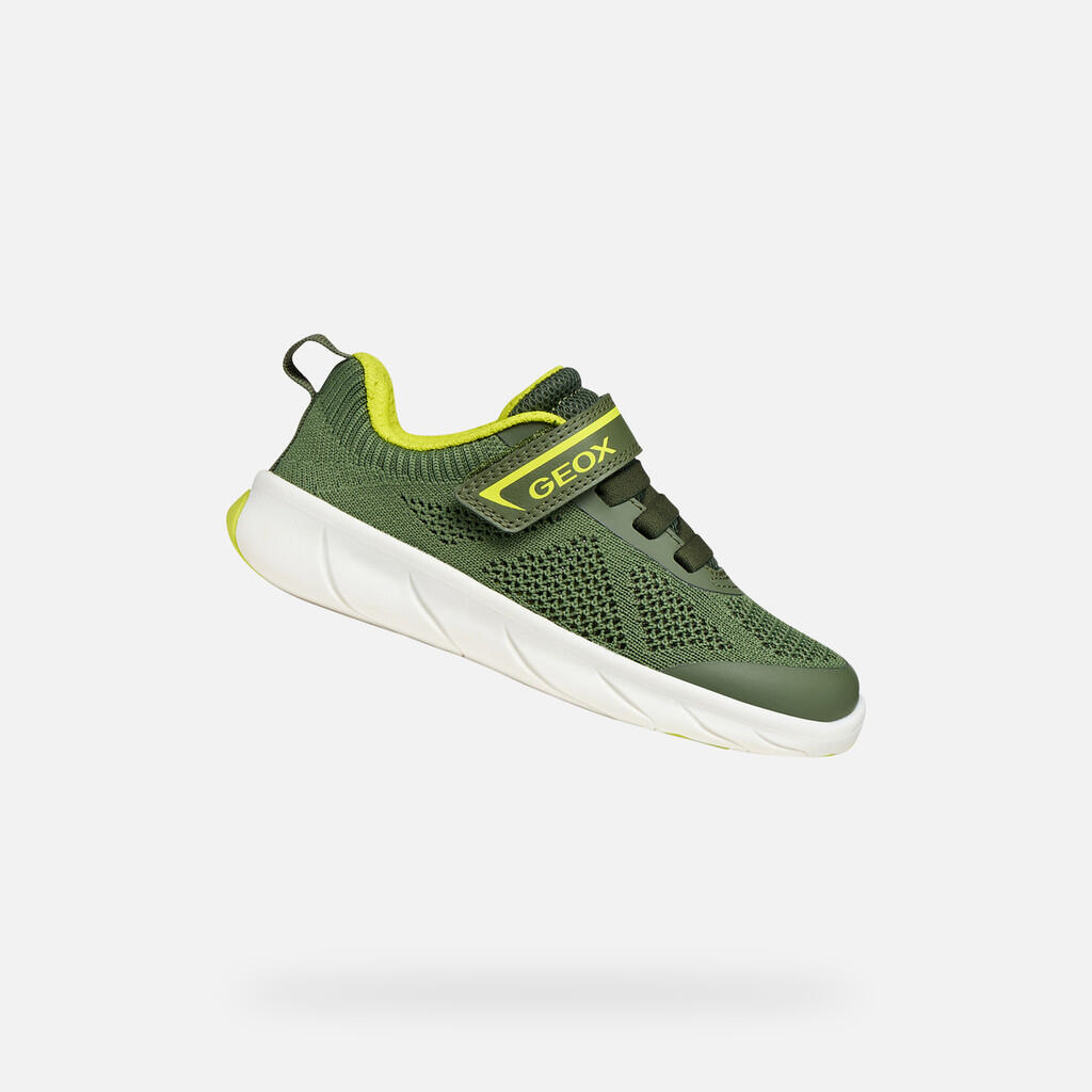 Buty GEOX J FOOT RUN Zielony
