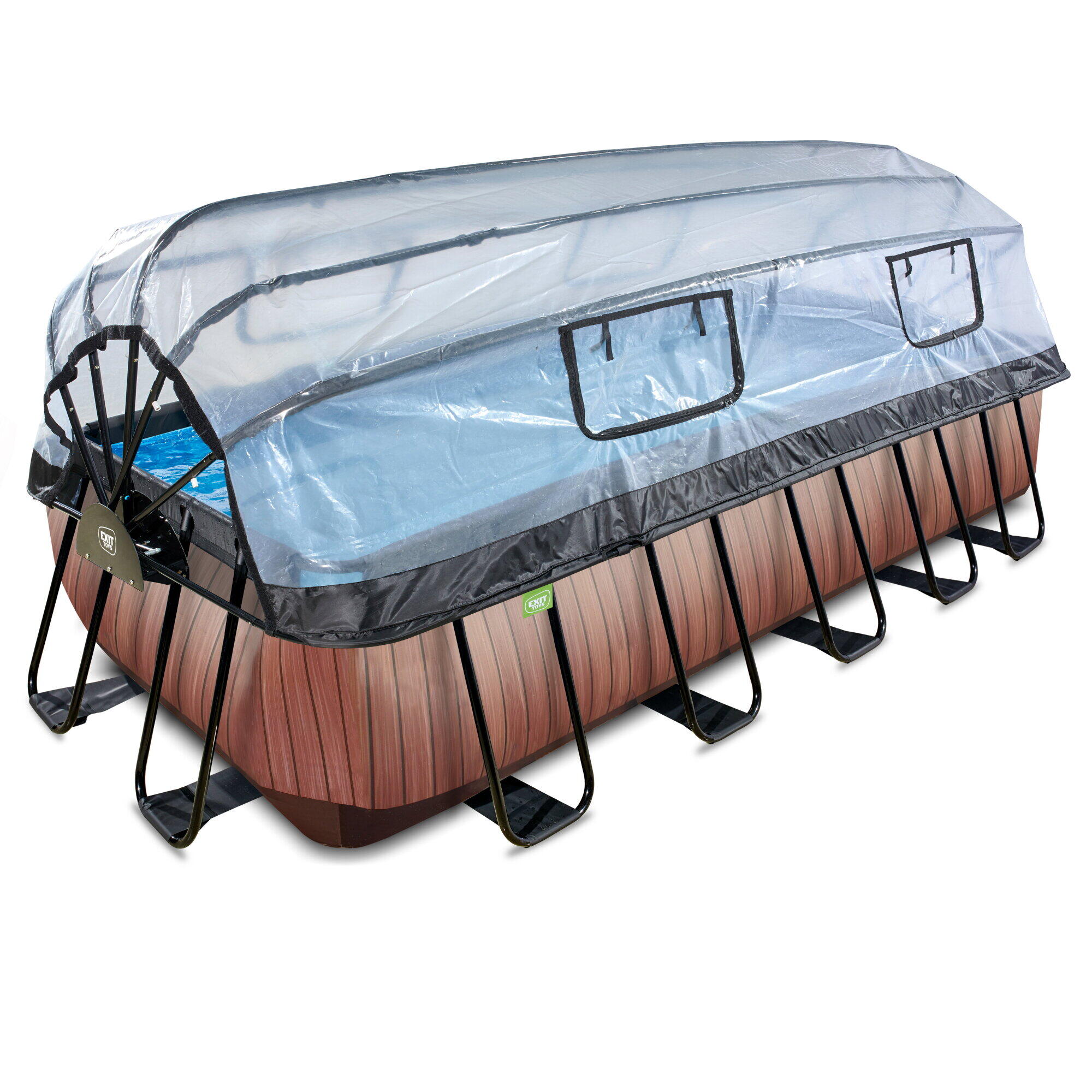 Basen 540x250x122cm z kopułą i pompą z filtrem piaskowym