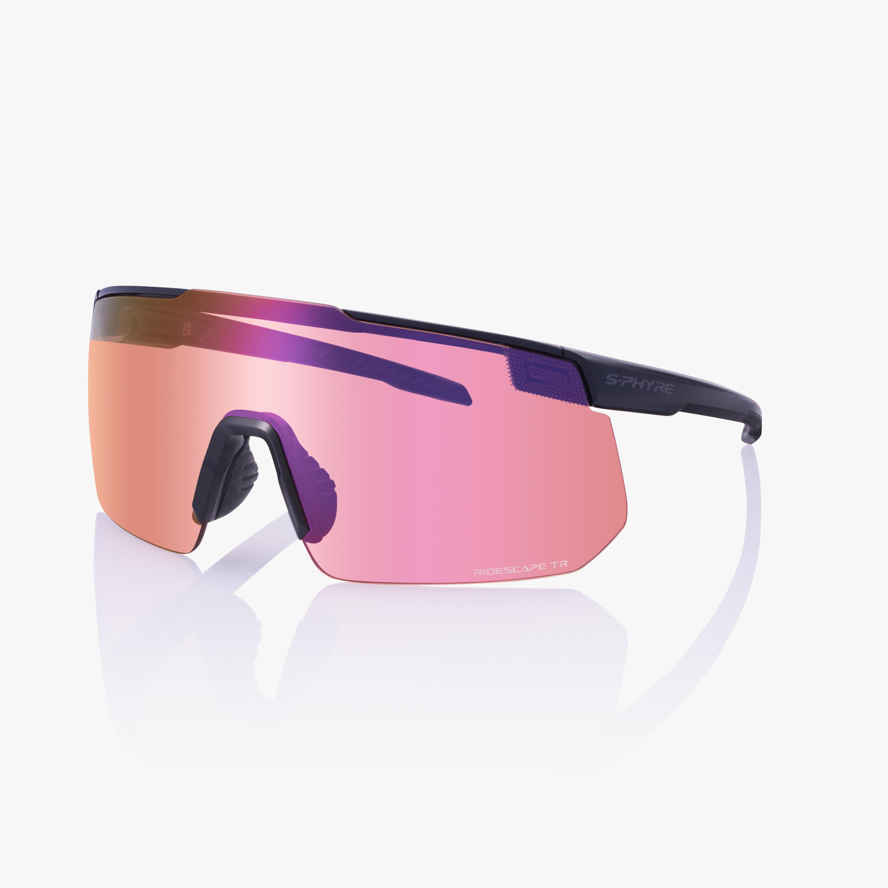 Okulary S-PHYRE 2, czarne Ridescape Trail