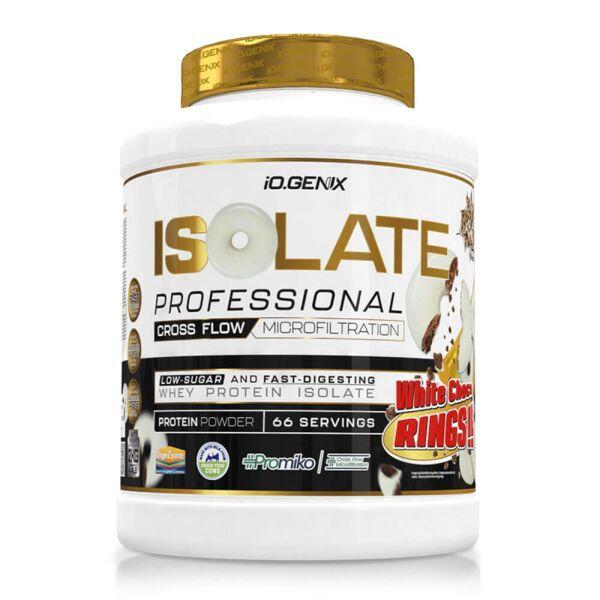 Isolate Professional - 2 kg białej czekolady z krążkami czekoladowymi IO.Genix