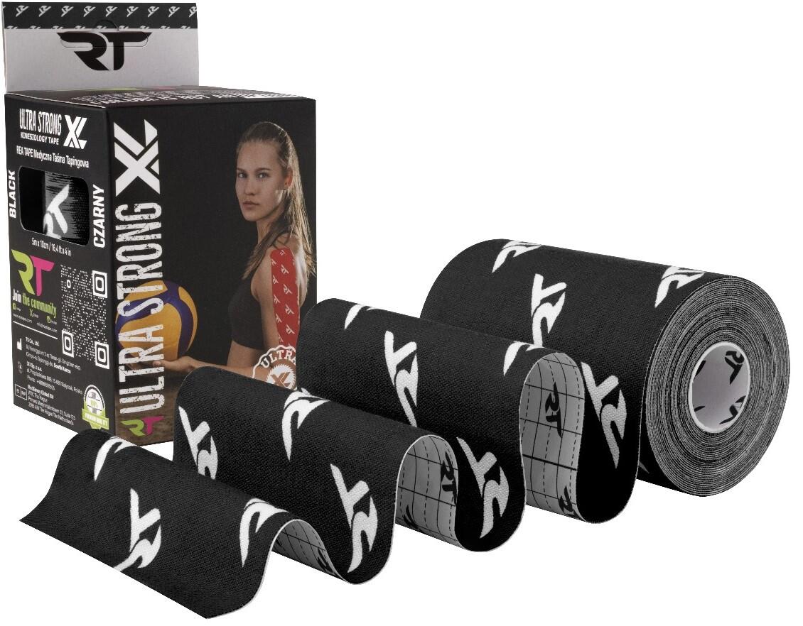 Profesjonalna taśma do kinesiology tapingu marki REA TAPEUltra Strong XL