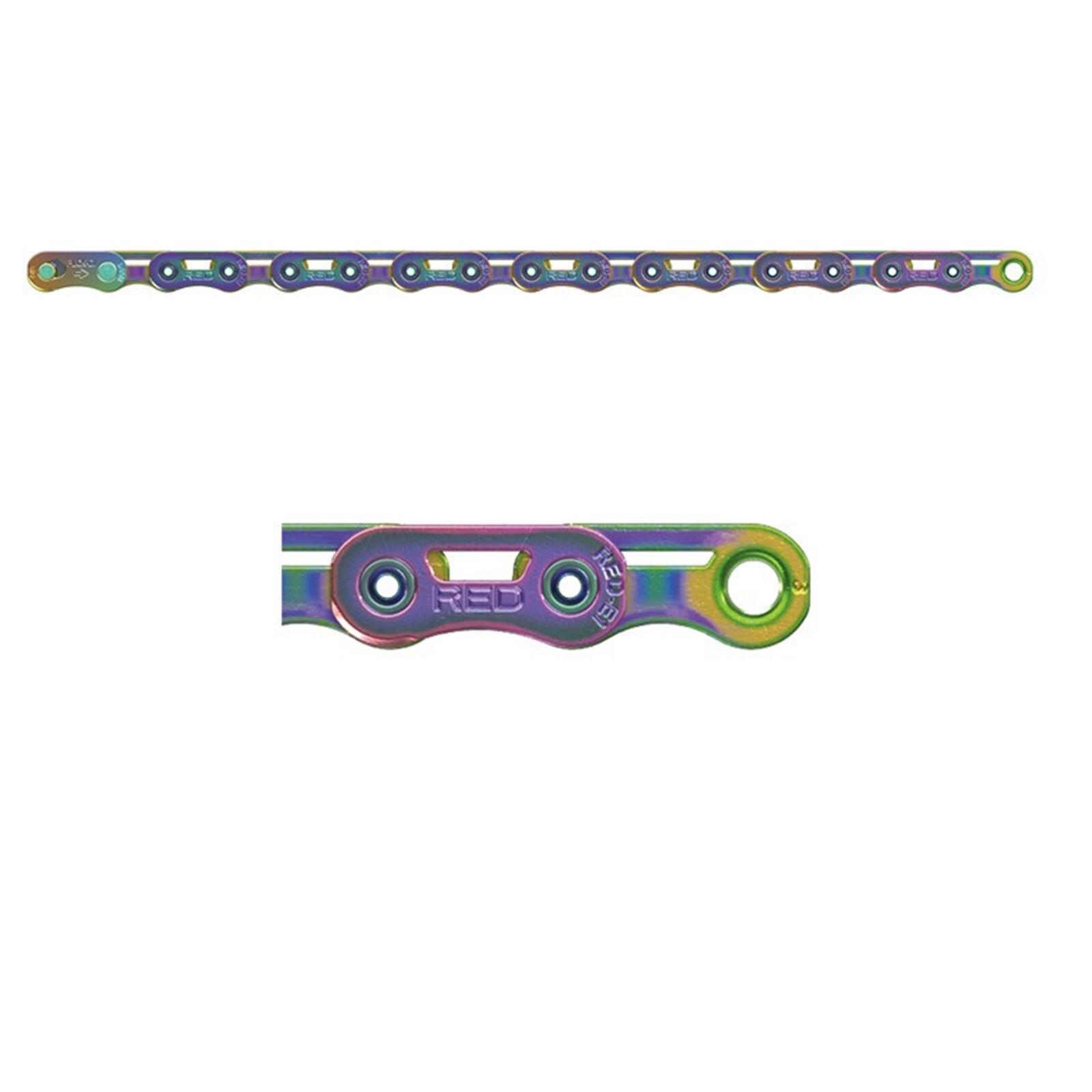 Łańcuch Sram Red AXS E1 Flattop Rainbow