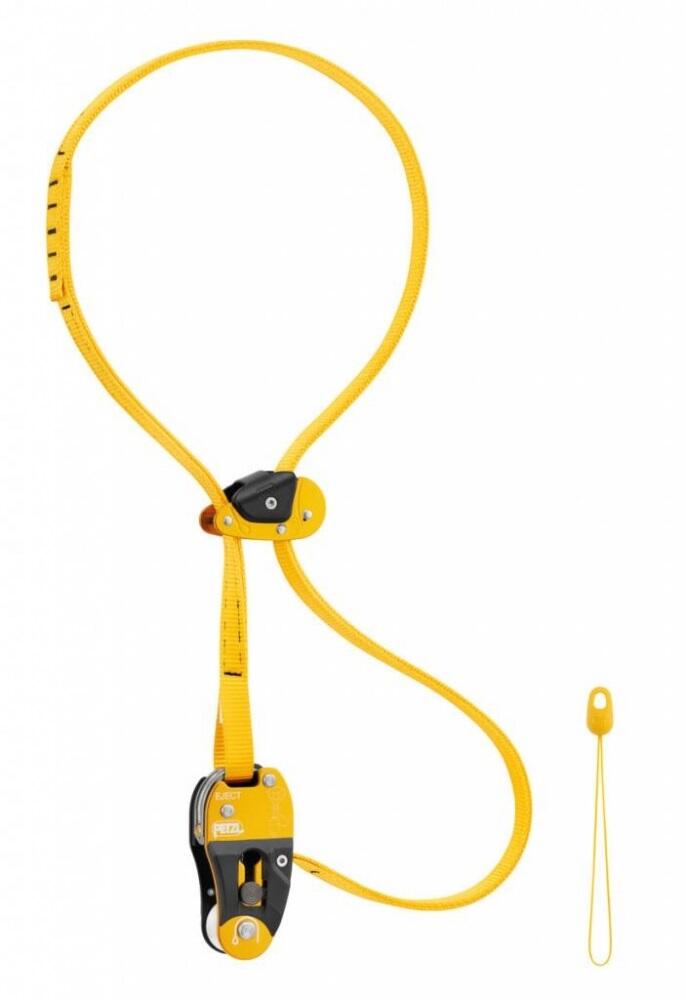 Wciągarka Petzl EJECT alu lekka, pully wysokiej wydajności i regulator