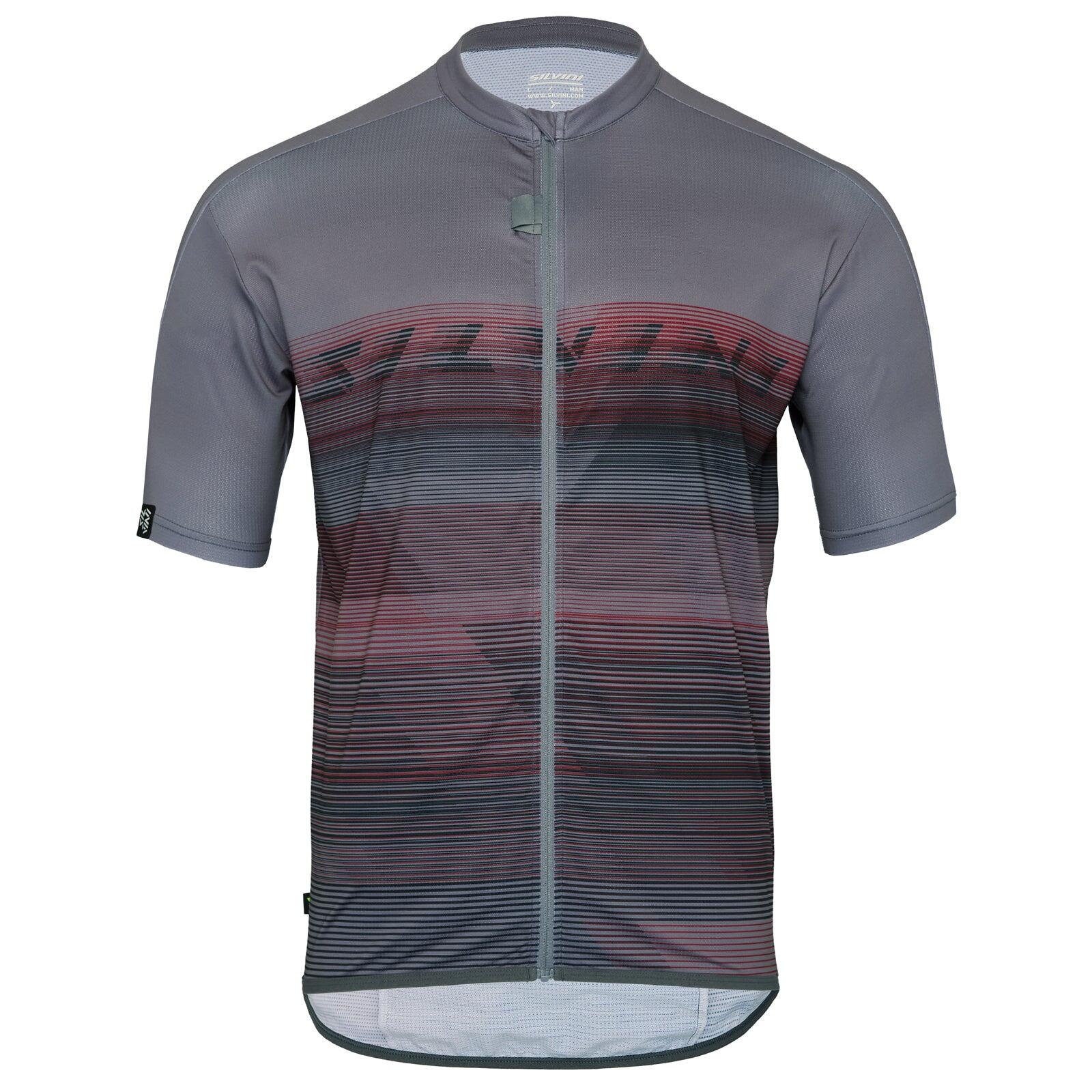 Koszulka rowerowa męska Silvini Jersey Turano Pro rozpinana