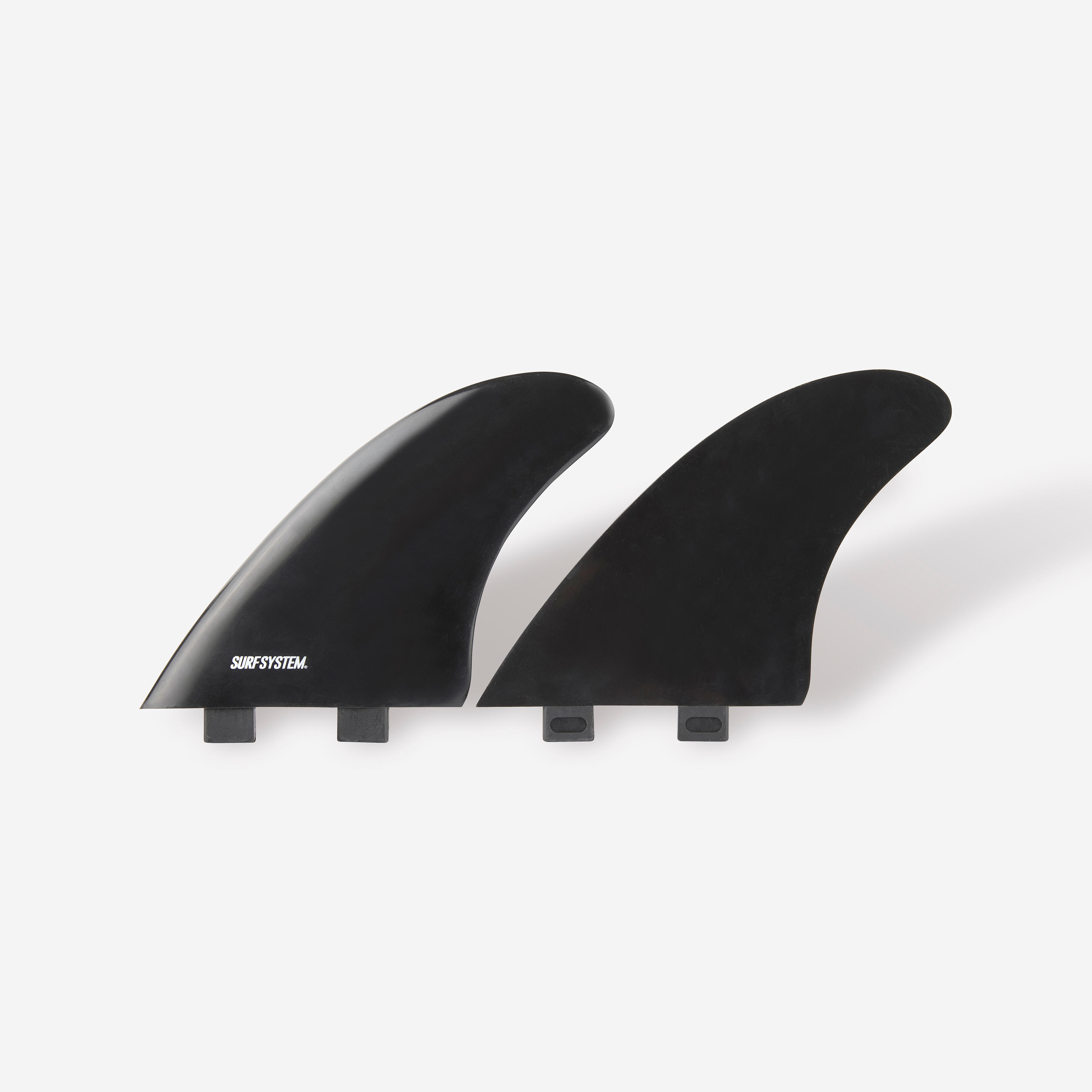 Stateczniki do deski surfingowej Surfsystem Twin Fish 55 FCS1 x2 plastikowe