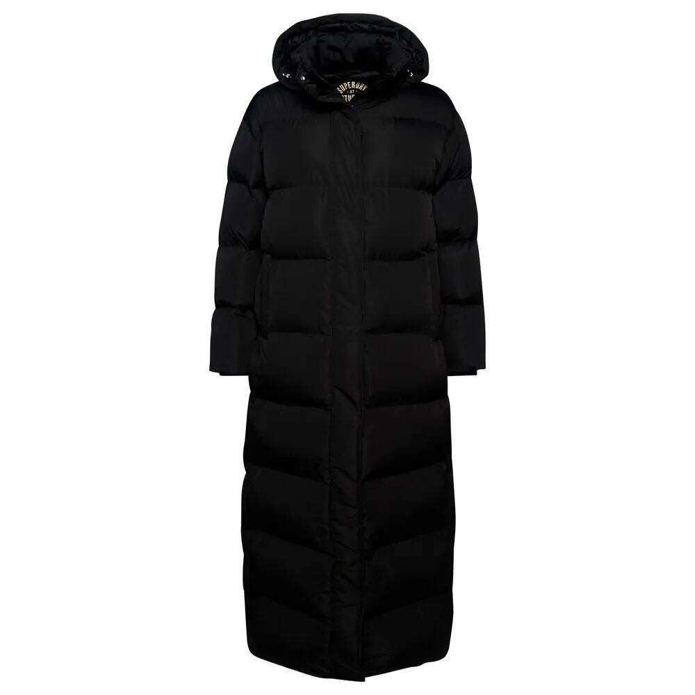 Damska kurtka maxi z kapturem Superdry