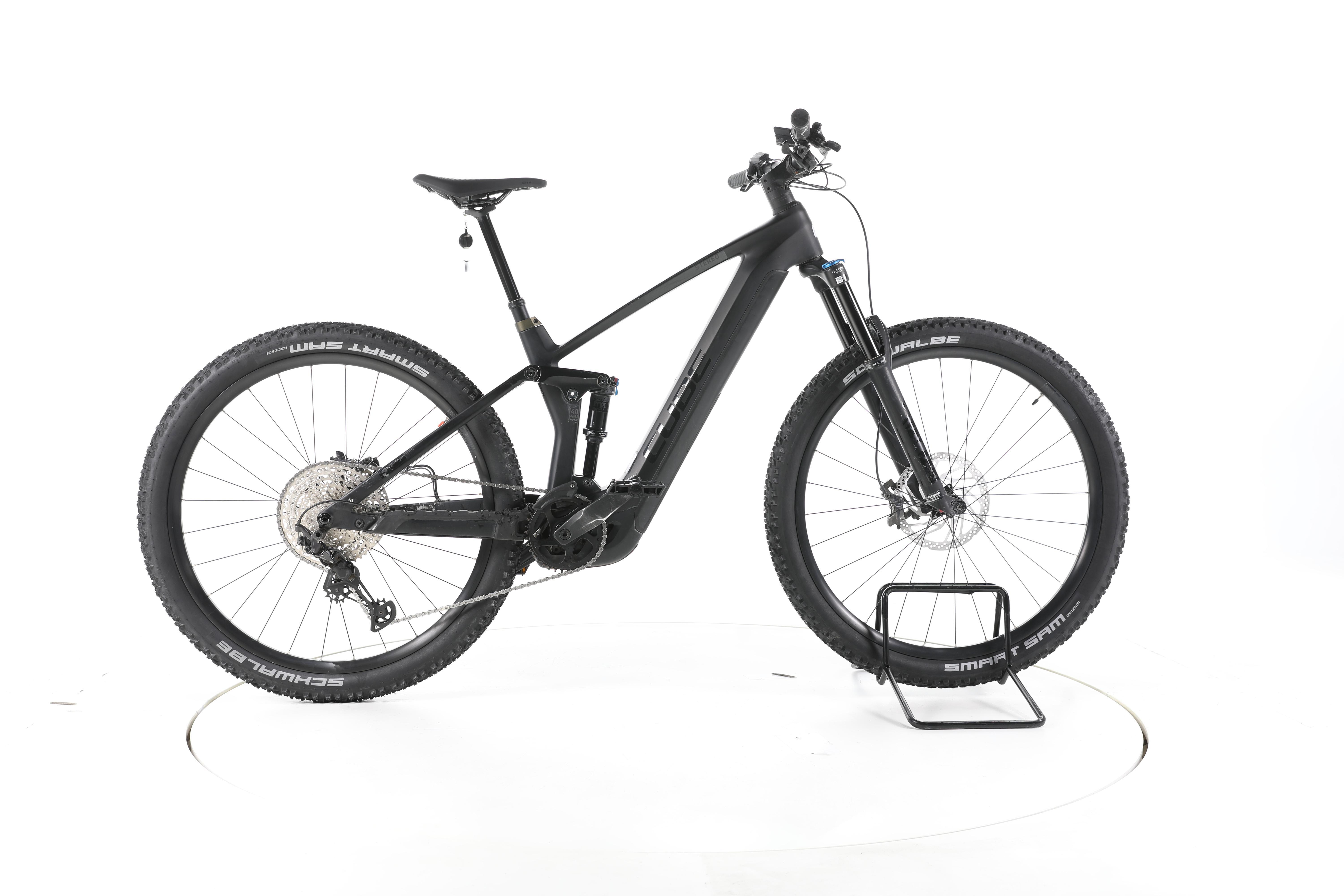 Second Life - Cube Stereo Hybrid 140 HPC SLX E-Bike Carbon - Bardzo dobry stan