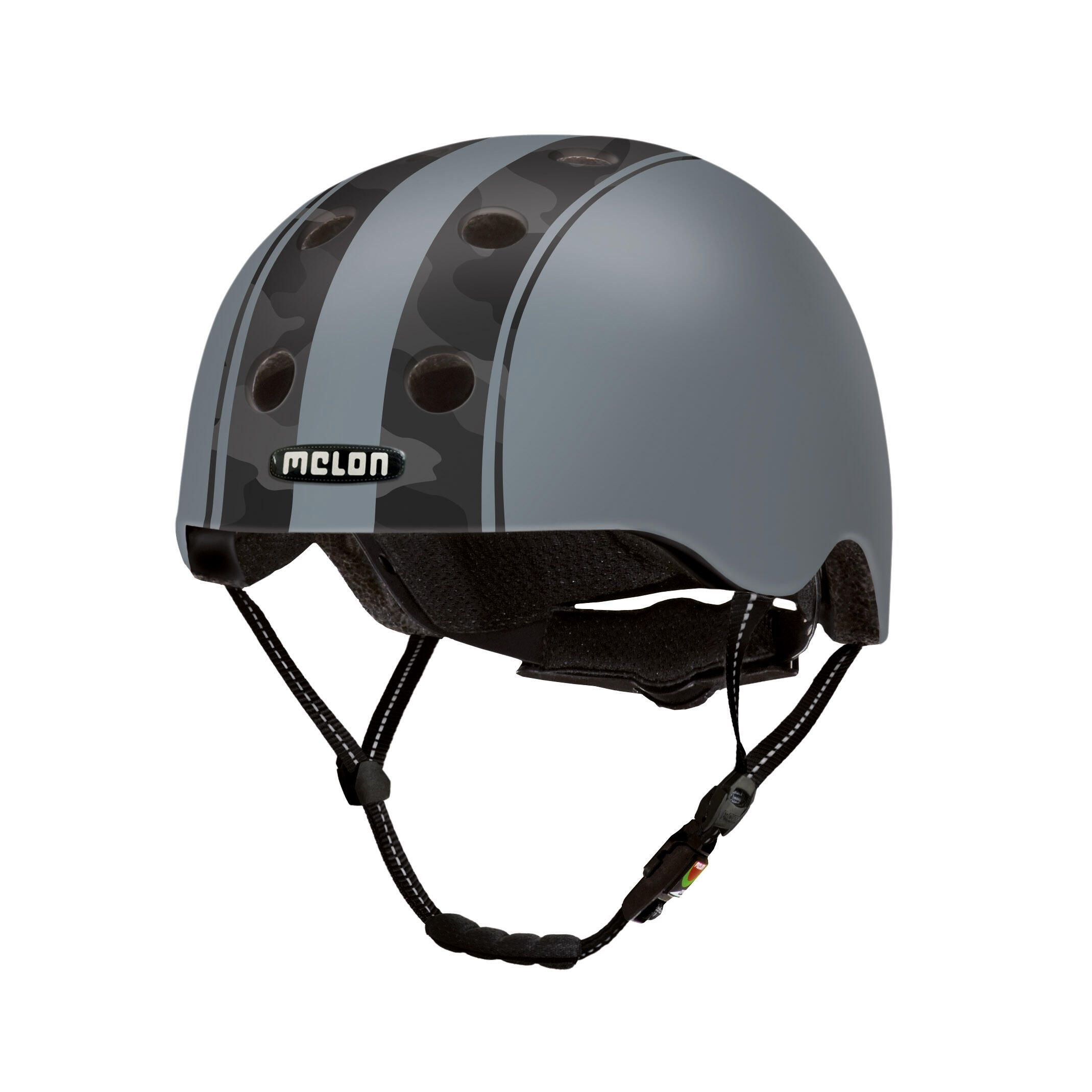 Kask Melon Urban Active Double Camouflage Noir