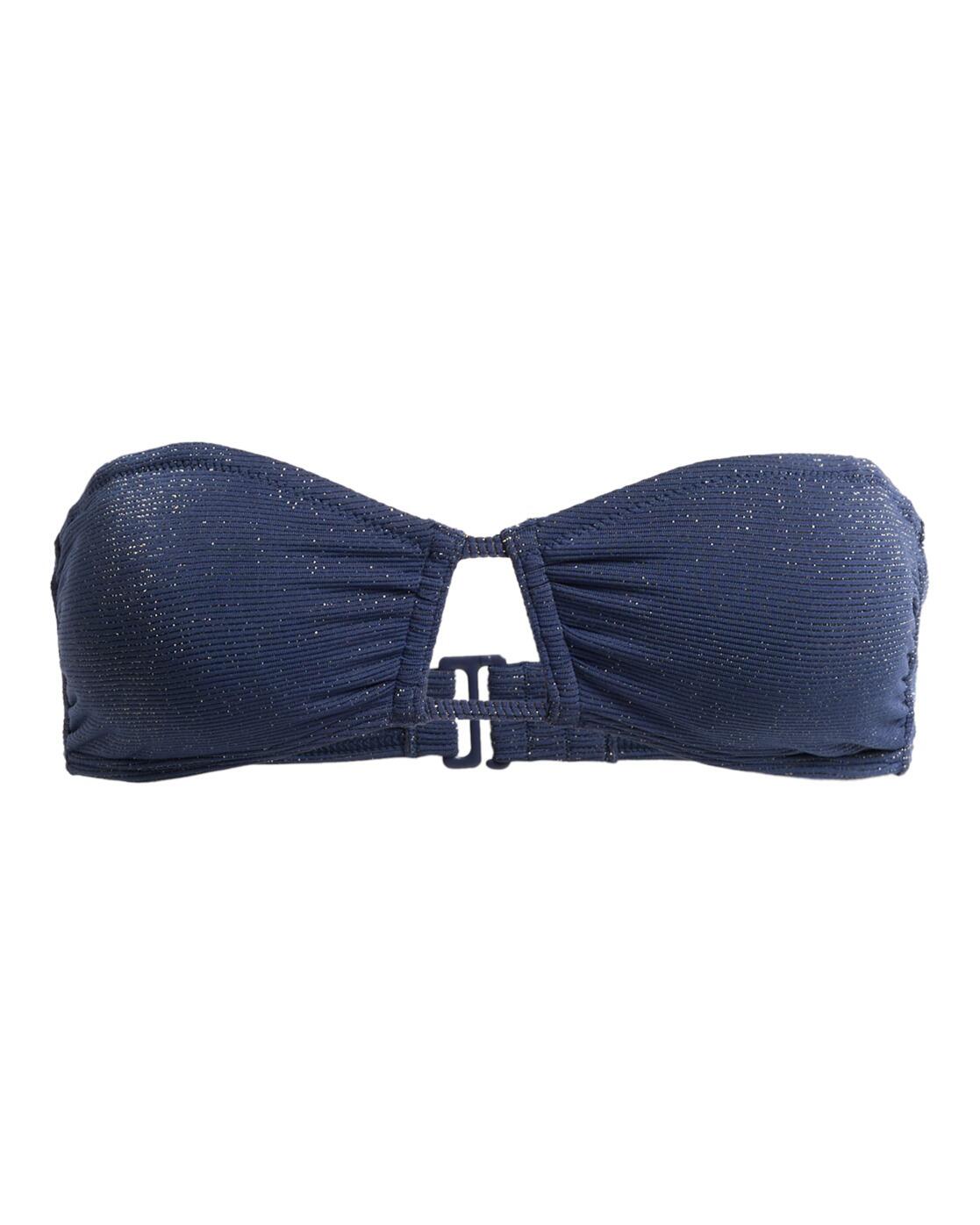 Stanik bikini dla Kobiety ROXY SHINE Niebieski