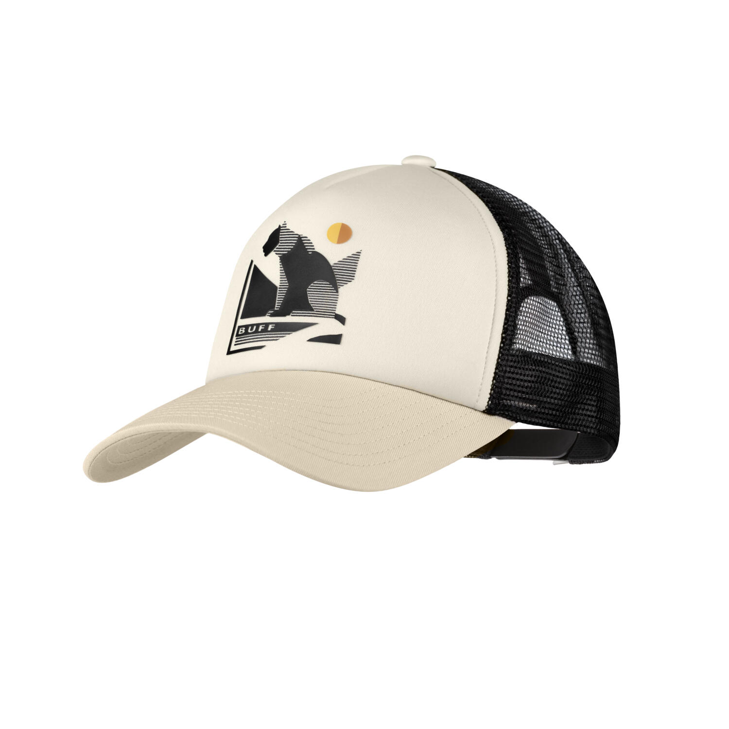 Czapka z daszkiem Buff Trucker Cap - mook cream