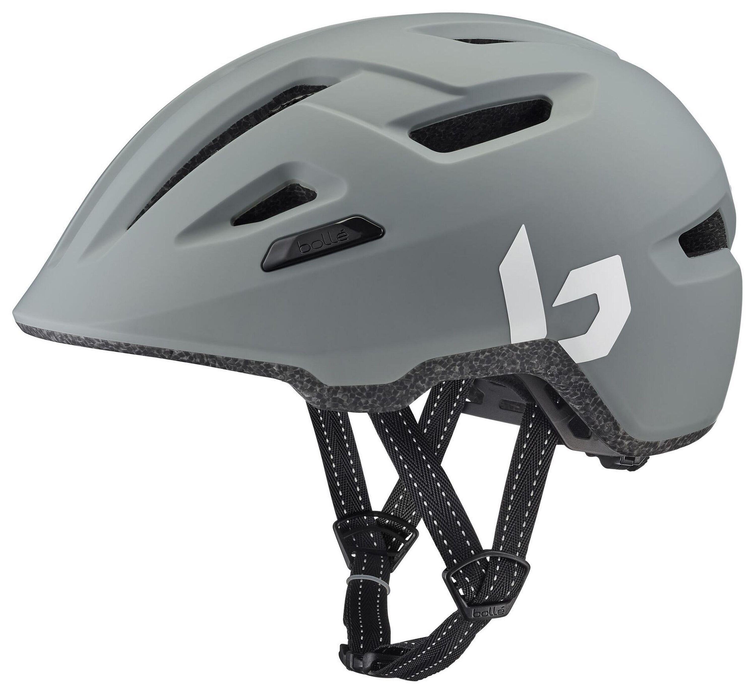 Kask rowerowy miejski „Stance Pure”, matowy szary