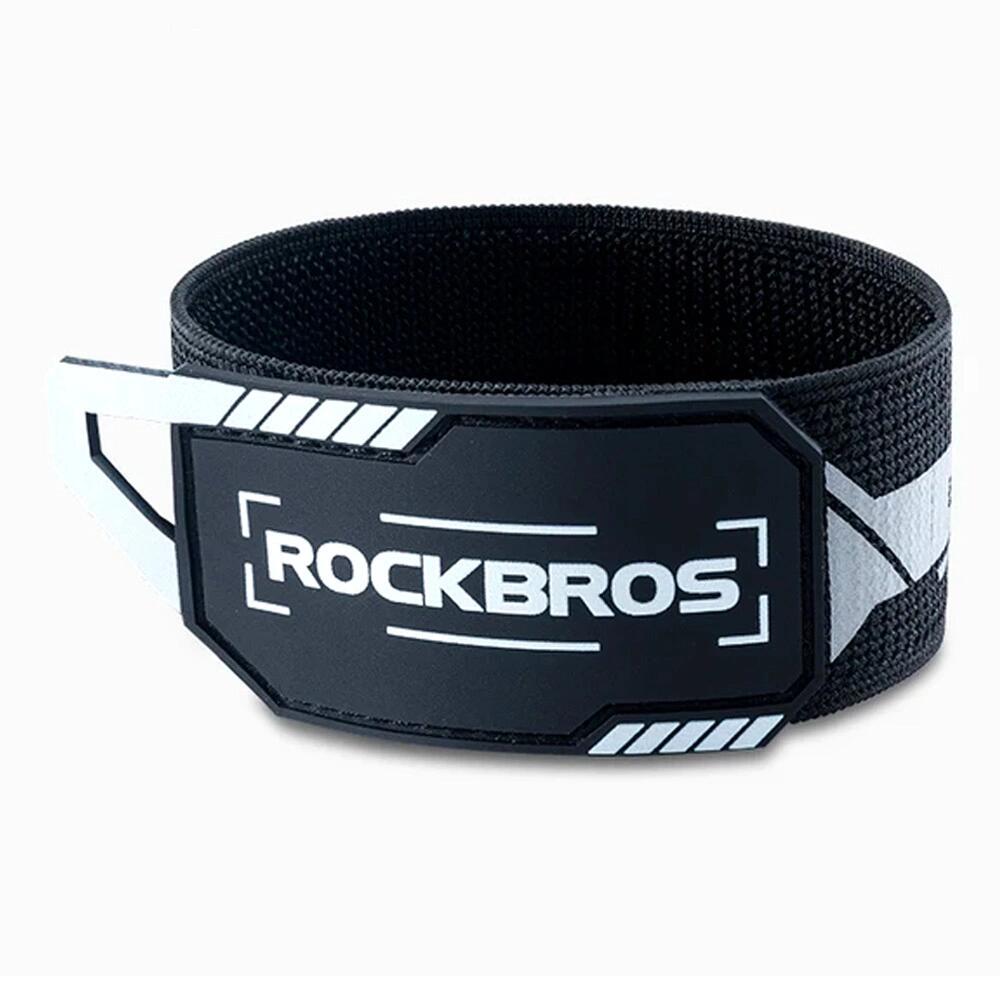 Czarna taśma odblaskowa Rockbros