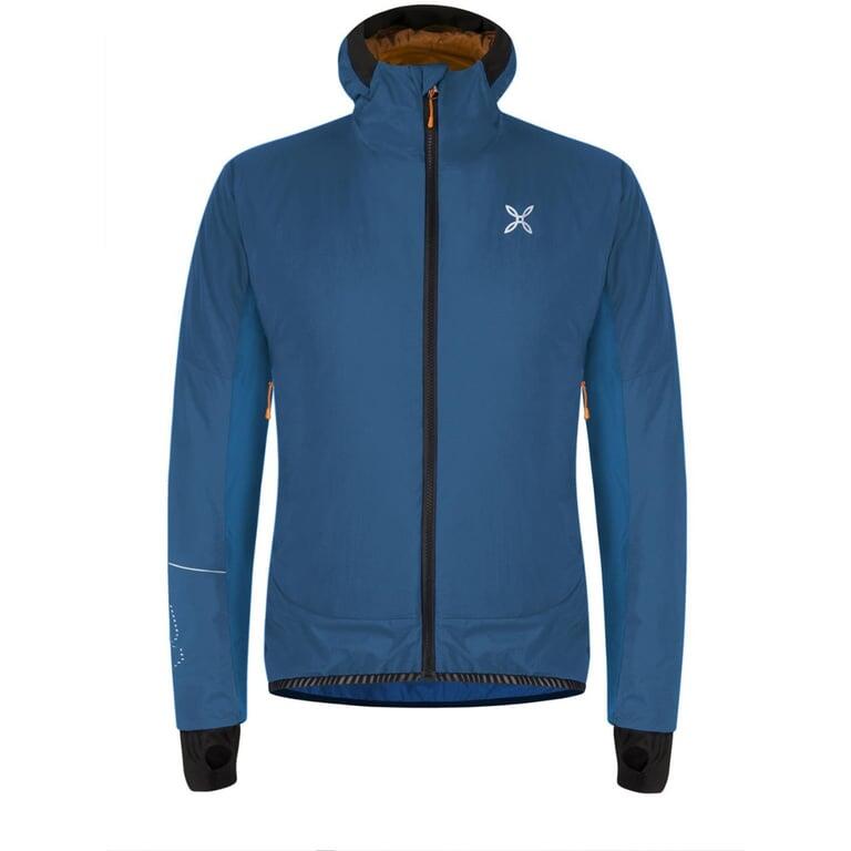 MONTURA Kurtka męska Alp Race Jacket deep blue/mandarino-S