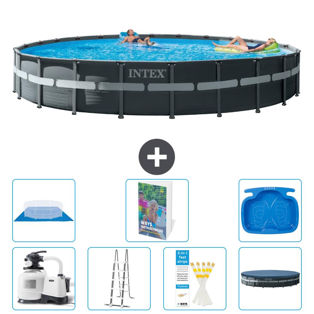INTEX Basen Ultra XTR Okrągły - 732x132 cm - 8-częściowy S662