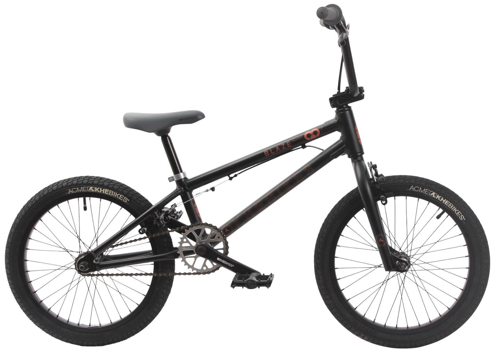 BMX dzieci alu BLAZE AL czarny 18 cali 9,3kg lekki wytrzymały