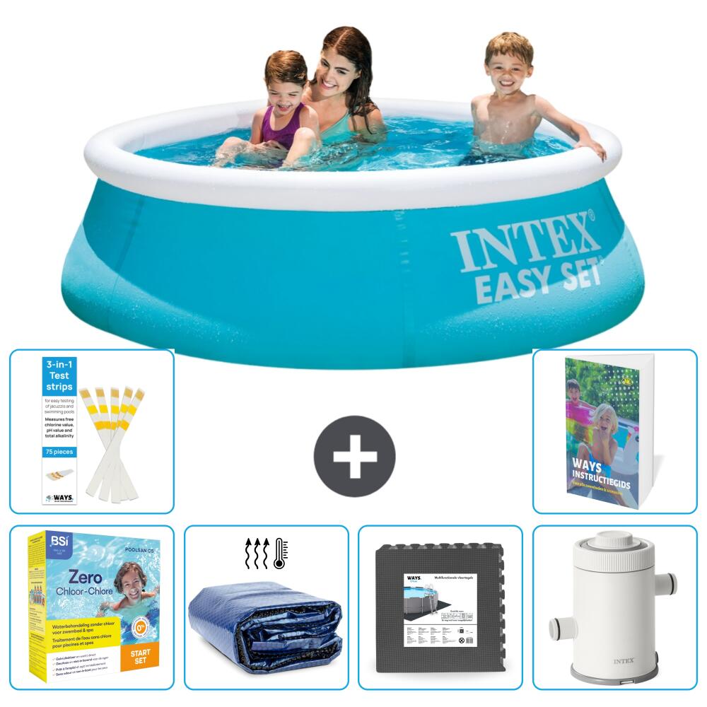 INTEX Basen Easy Set Okrągły - 183x51 cm - 7-częściowy S111