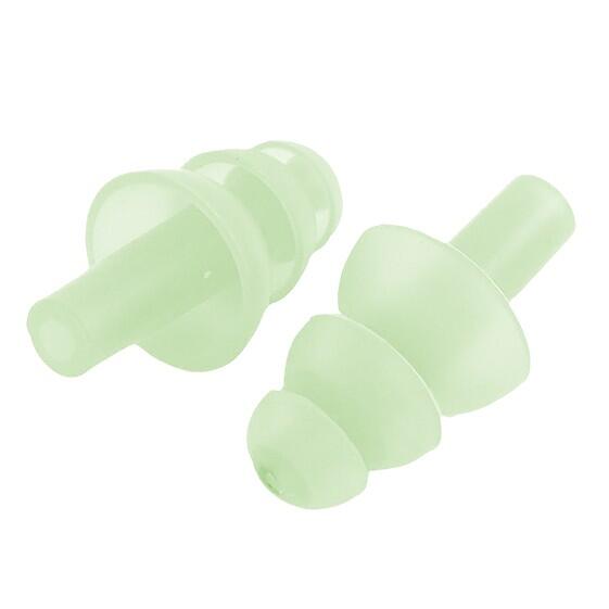 Zestaw zatyczek do uszu Silikon Silfix Green