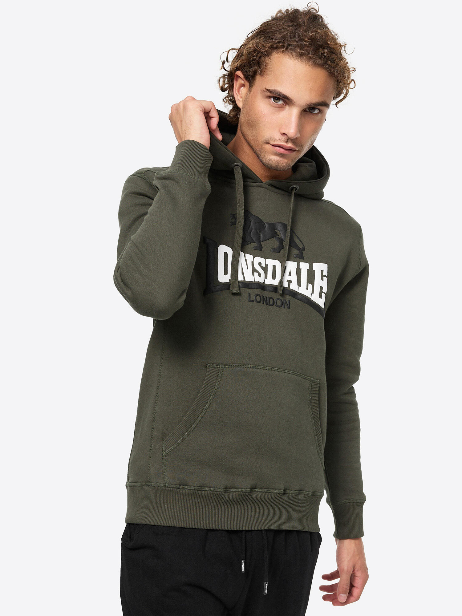 Bluza z kapturem Lonsdale Thurning