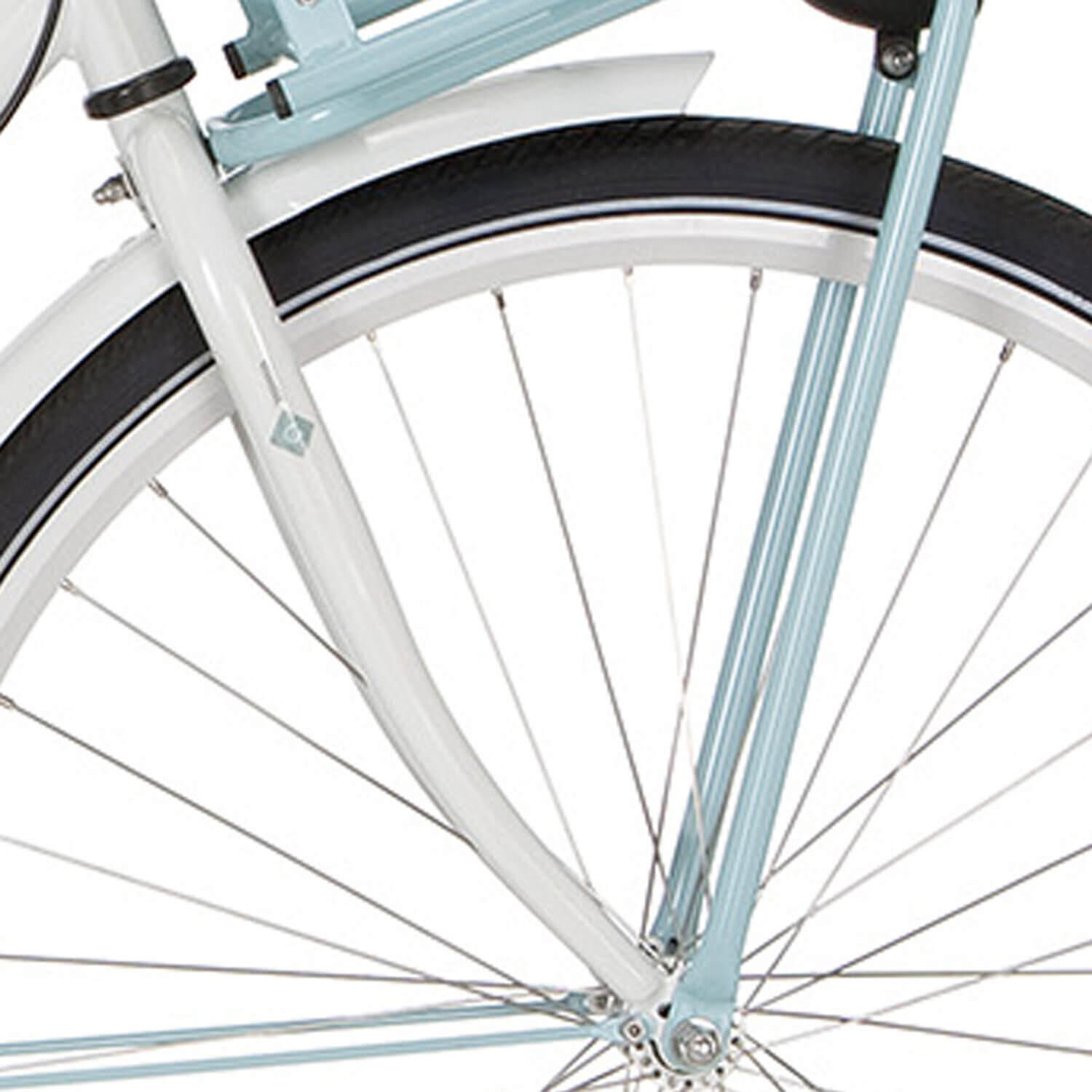 Widelec przedni Cortina Milo 28 cali szary do ramy 49–57 cm