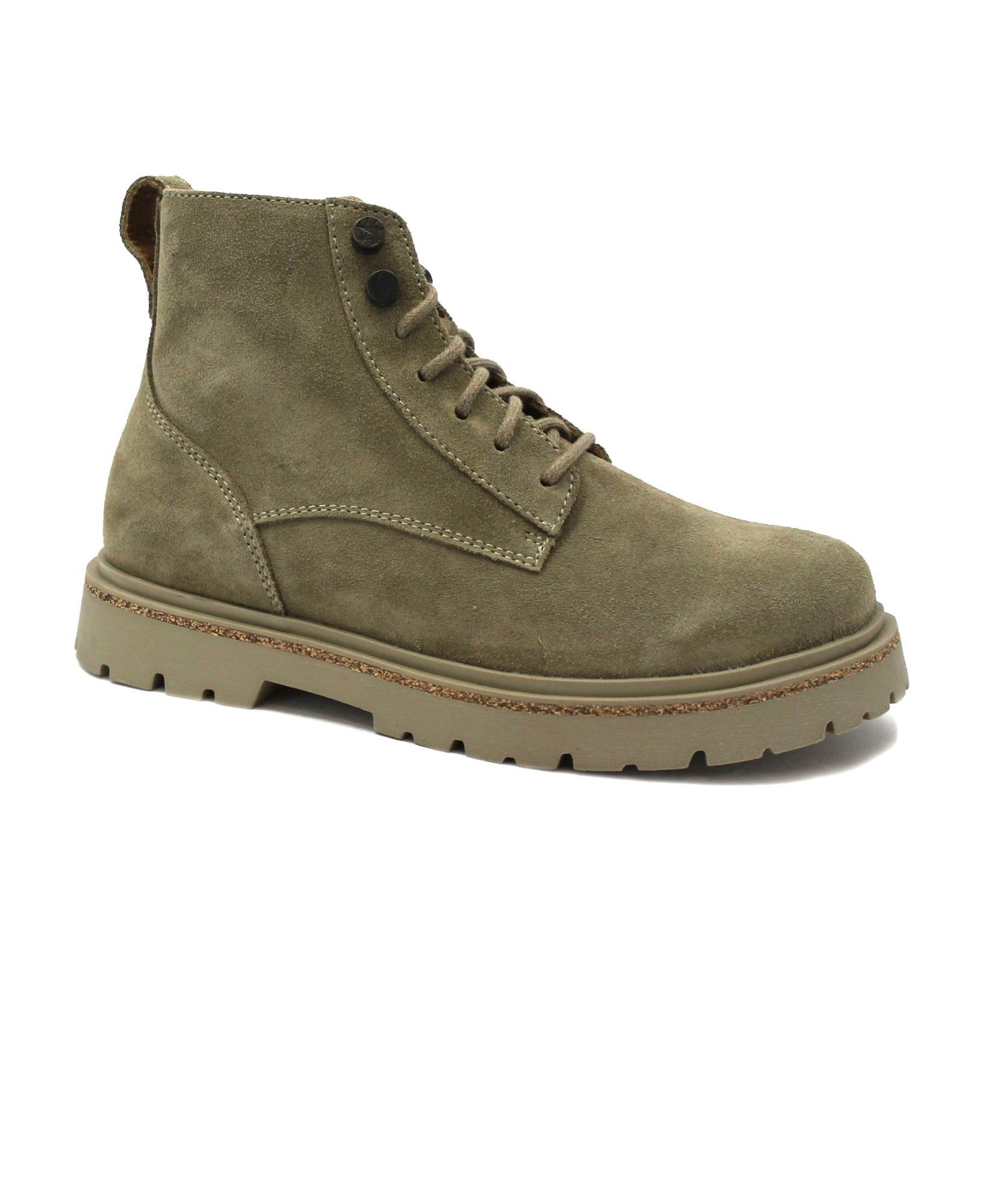 Botki Birkenstock Highwood Lace Mid Taupe Damskie