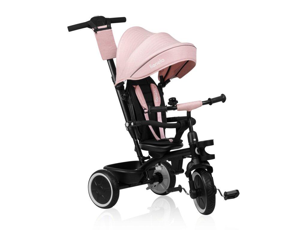 Trójkołowy rowerek dziecięcy Lionelo Berry Pink rose