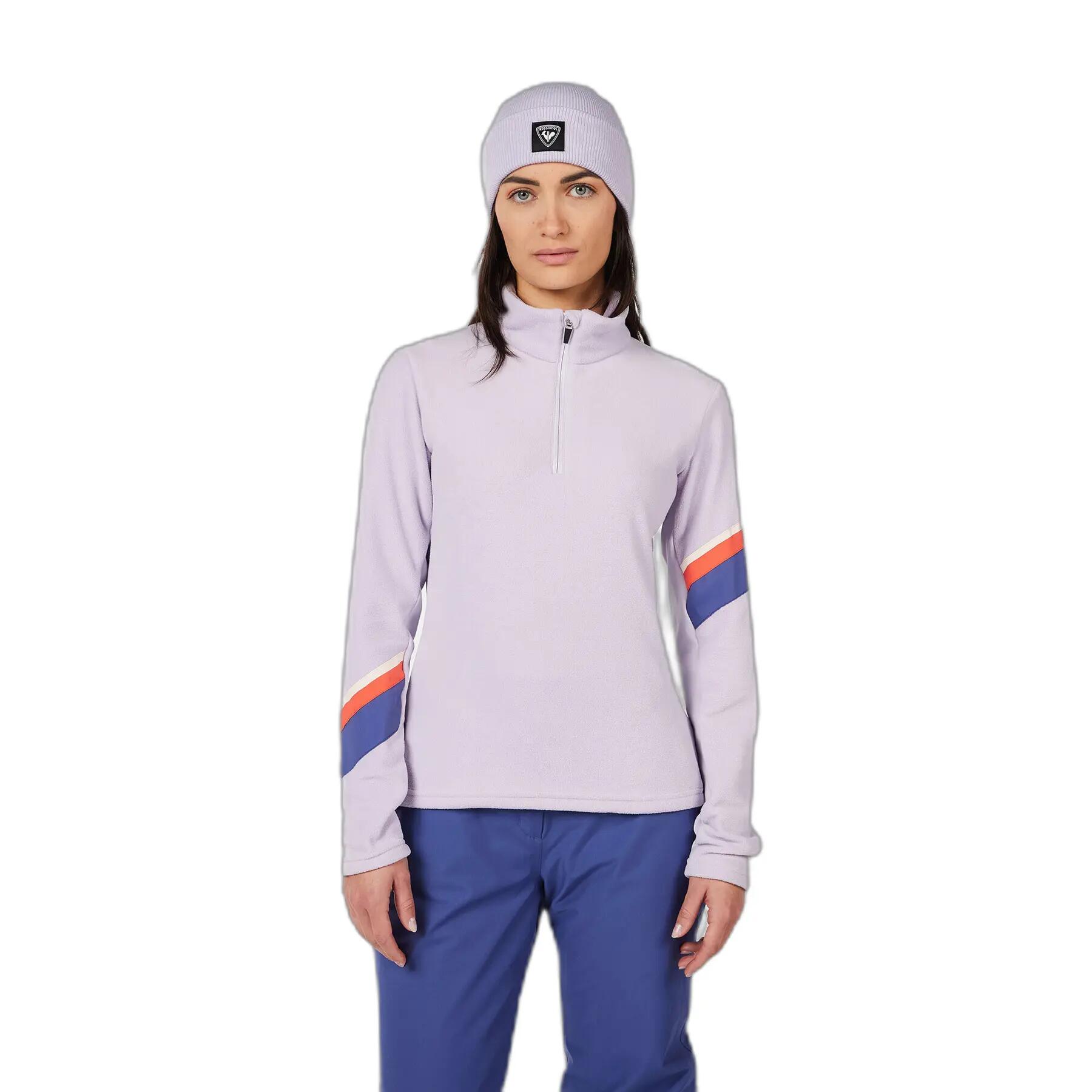 Damski polar 1/2 zip Rossignol Strawpile