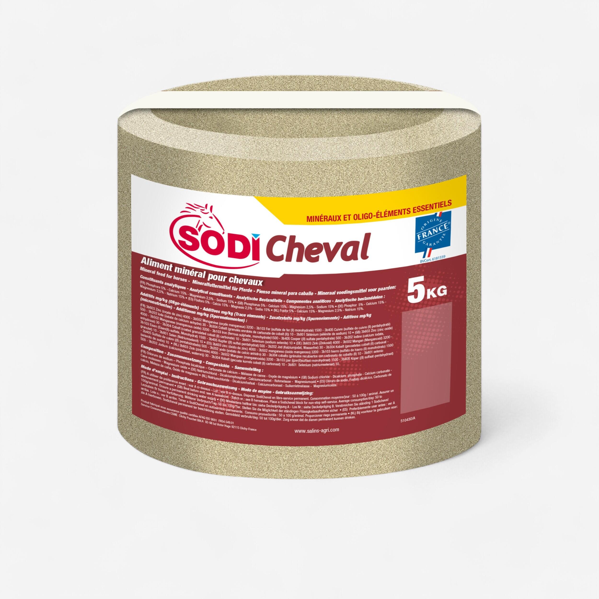 Lizawka solna dla koni Sodi Cheval wzbogacona 5 kg