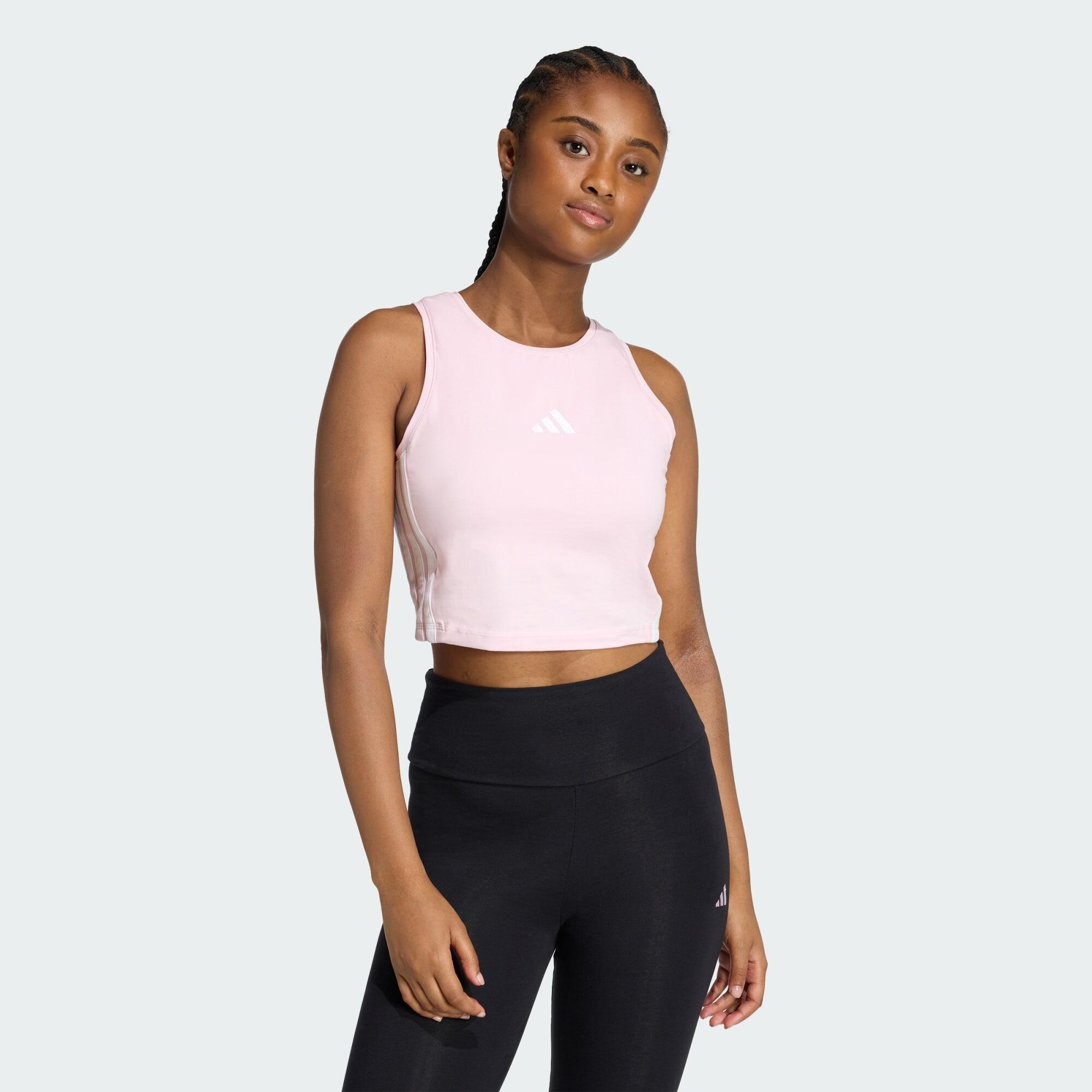 PODKOSZULEK ESSENTIALS 3-STRIPES PADDED TANK