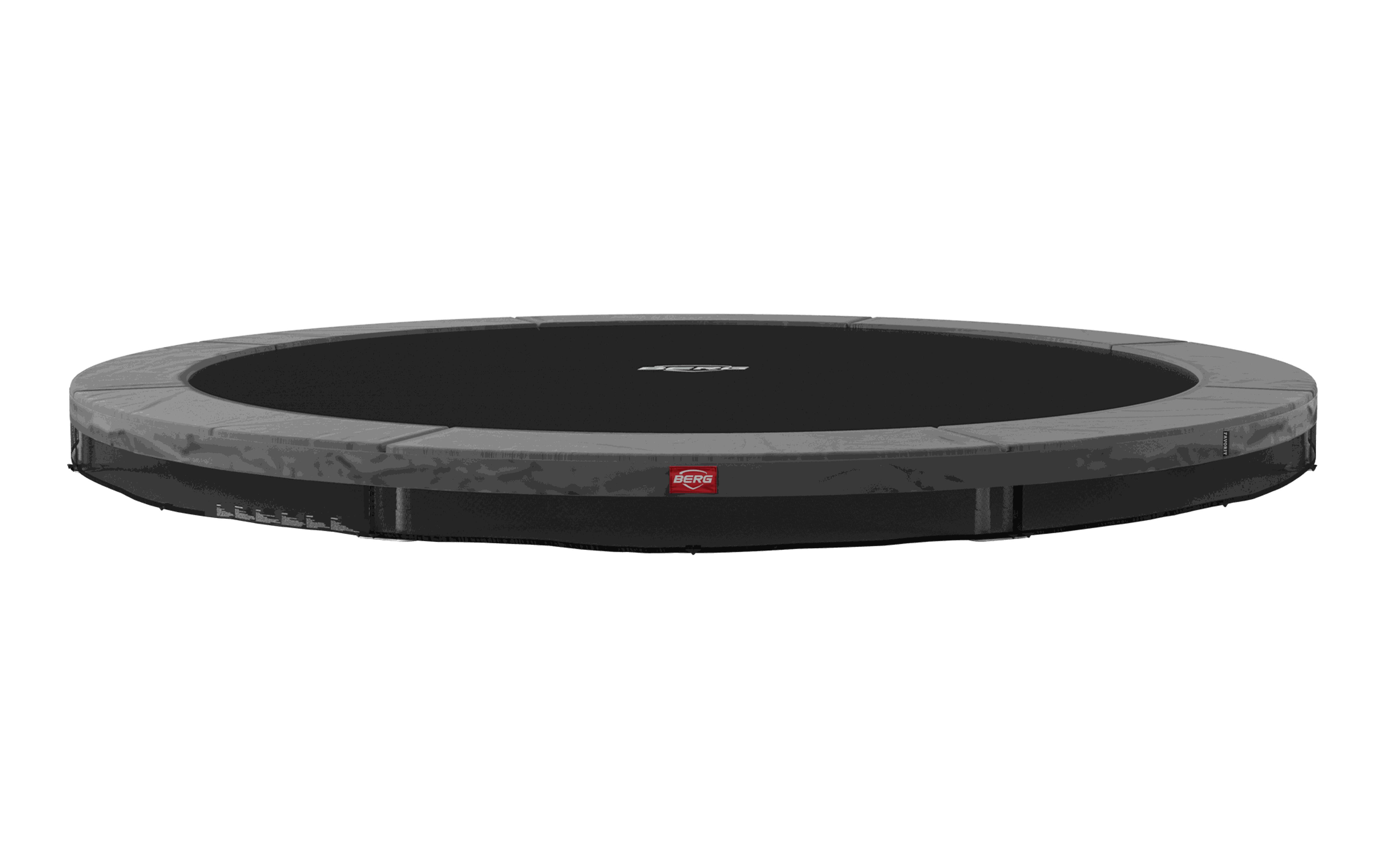 Trampolina Favorit InGround 380 Szary