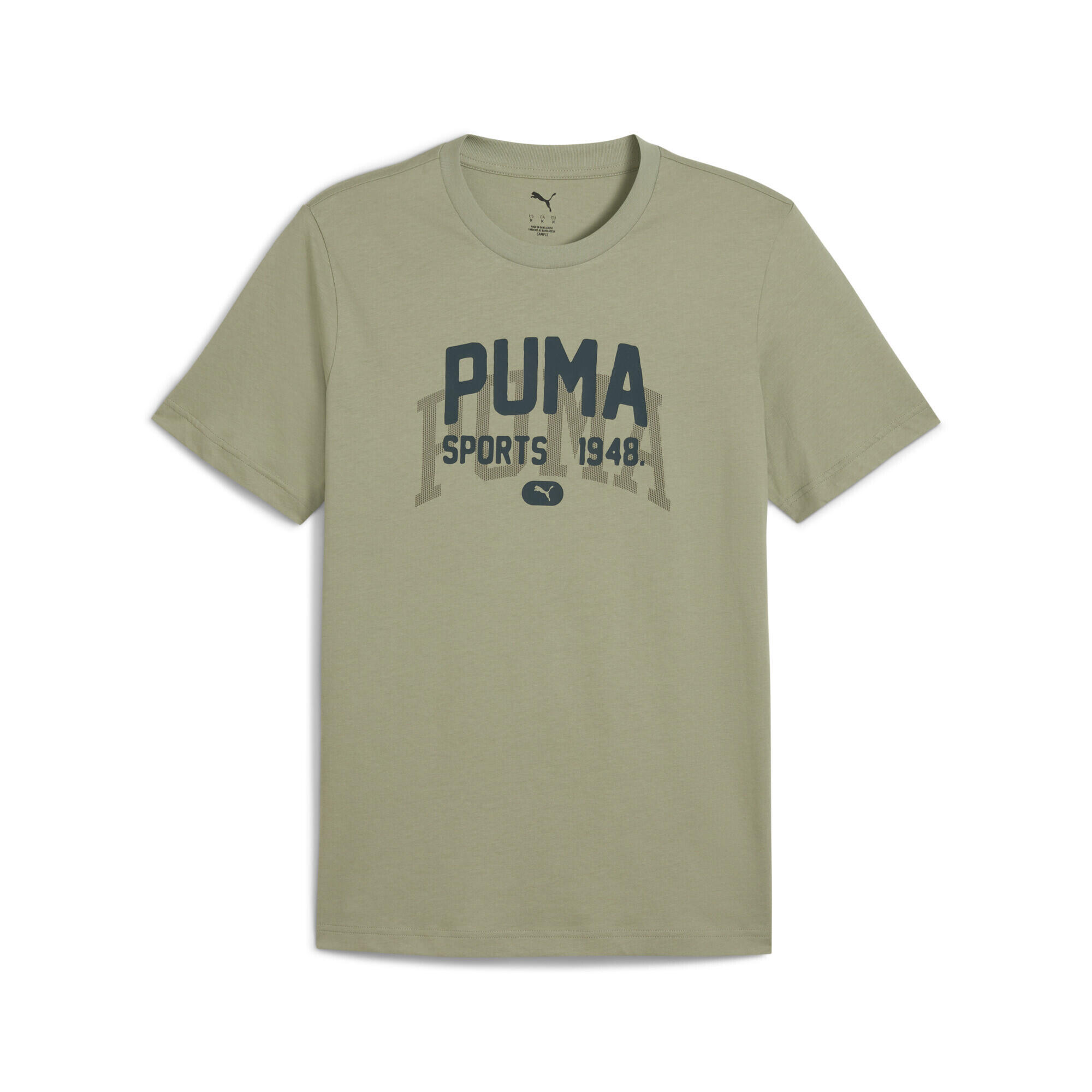 Męska koszulka z grafiką w uniwersyteckim stylu PUMA