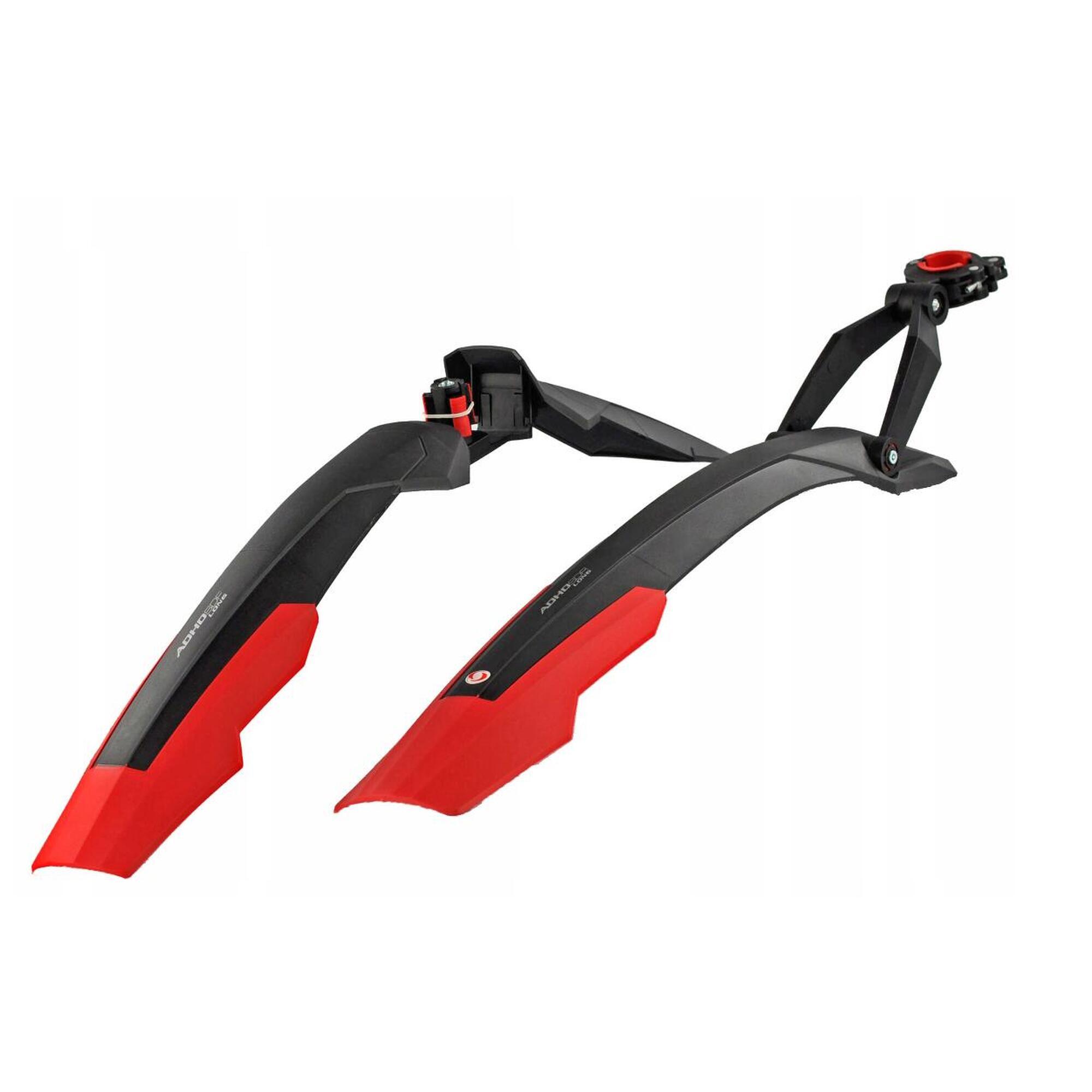 Błotniki Simpla ADHD SHORT 26-27 5 kpl. czarno/czerwone