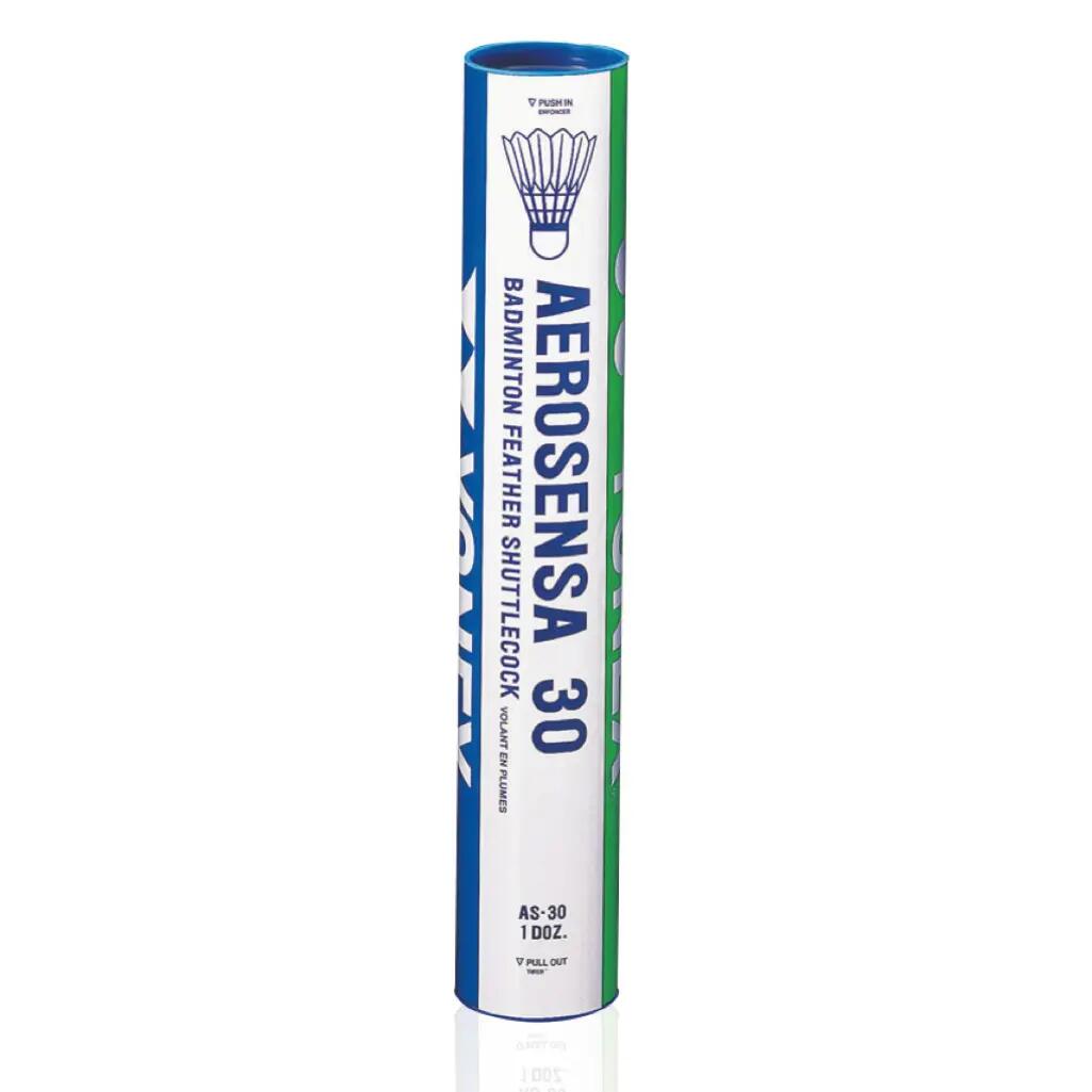 Tuba z 12 lotkami do badmintona Yonex Aerosensa 30
