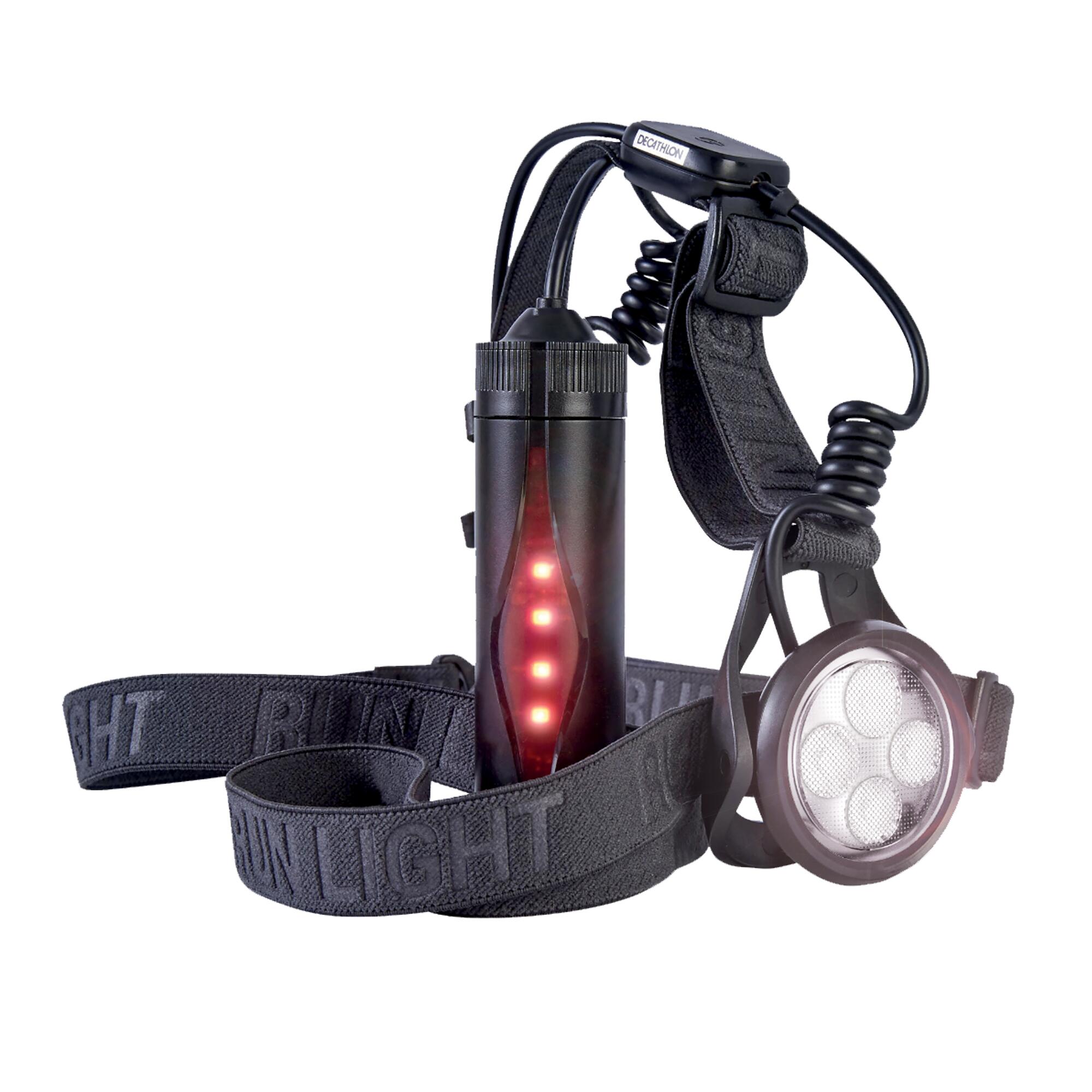 Second Life - Lampka do biegania Kiprun RunLight 900 USB -... - Stan Doskonały