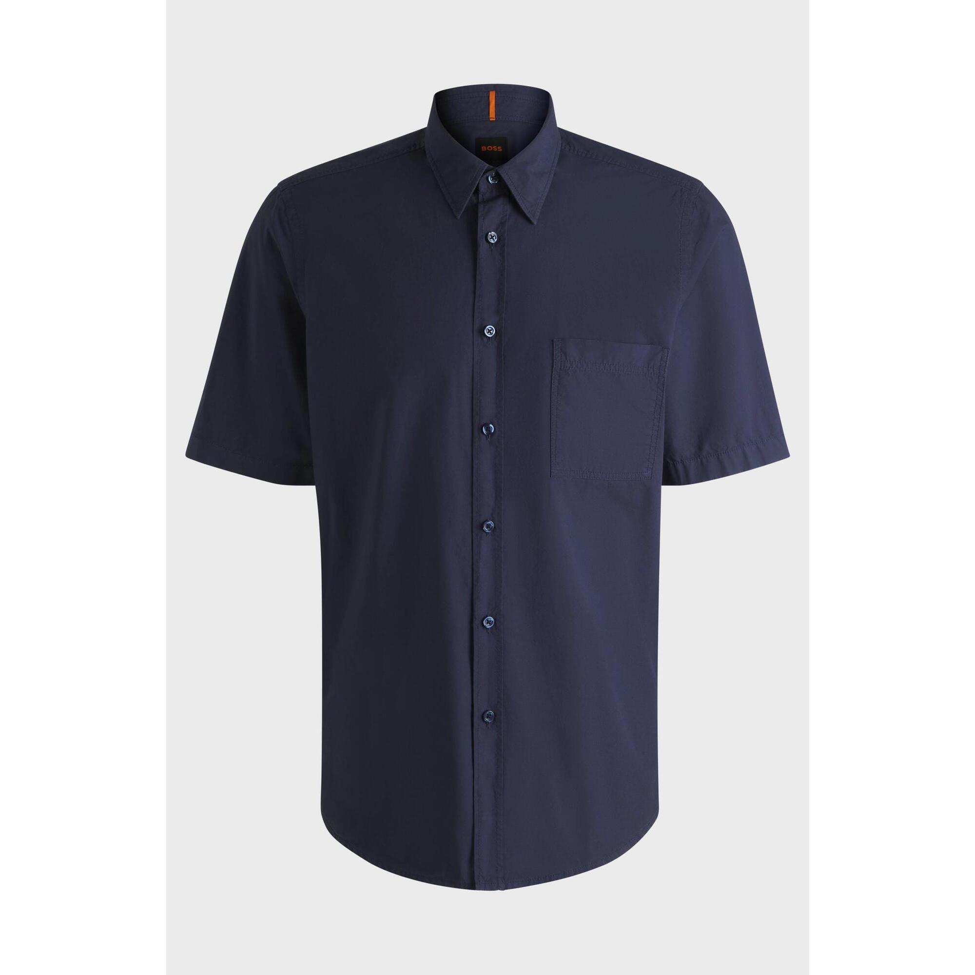 Koszula BOSS Relegant 6 short M BLU (50537331-418)
