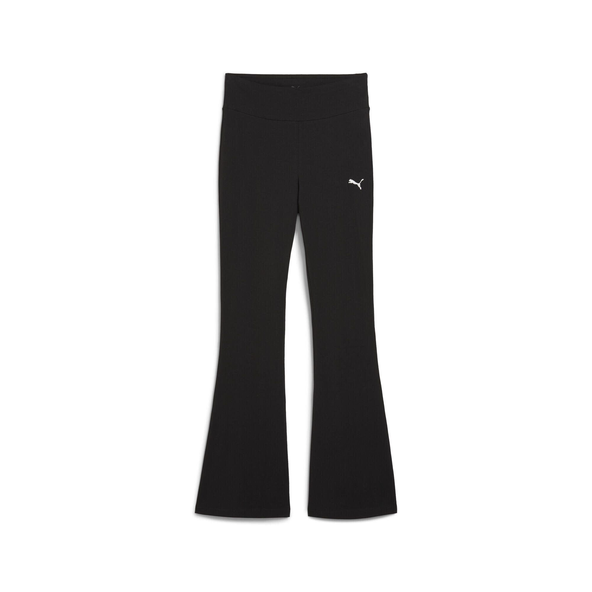 Damskie rozkloszowane legginsy Essentials z wysokim stanem PUMA