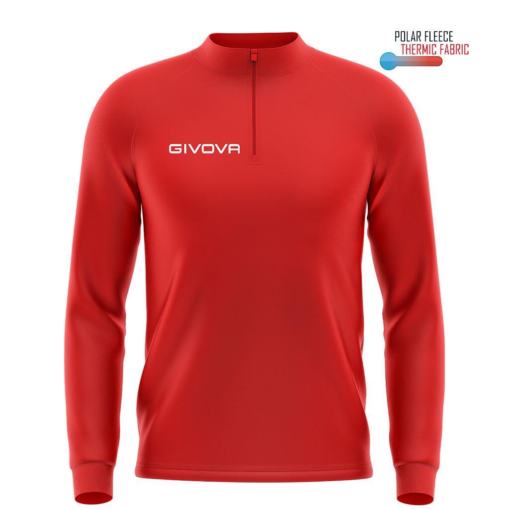 Bluza sportowa Givova Maglia Tecnica Czerwono-Czerwona