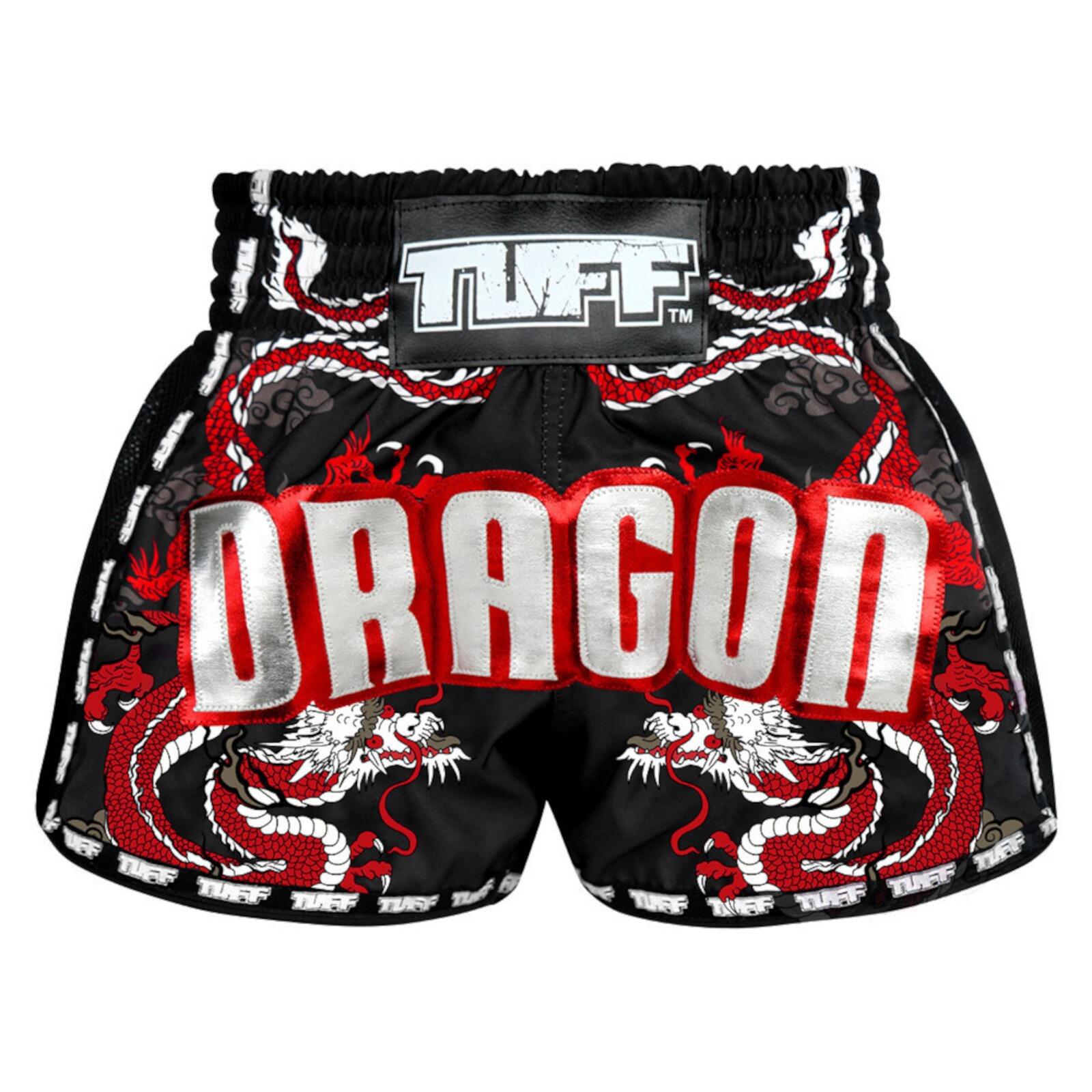 Spodenki treningowe TUFF Black Chinese Dragon with Text