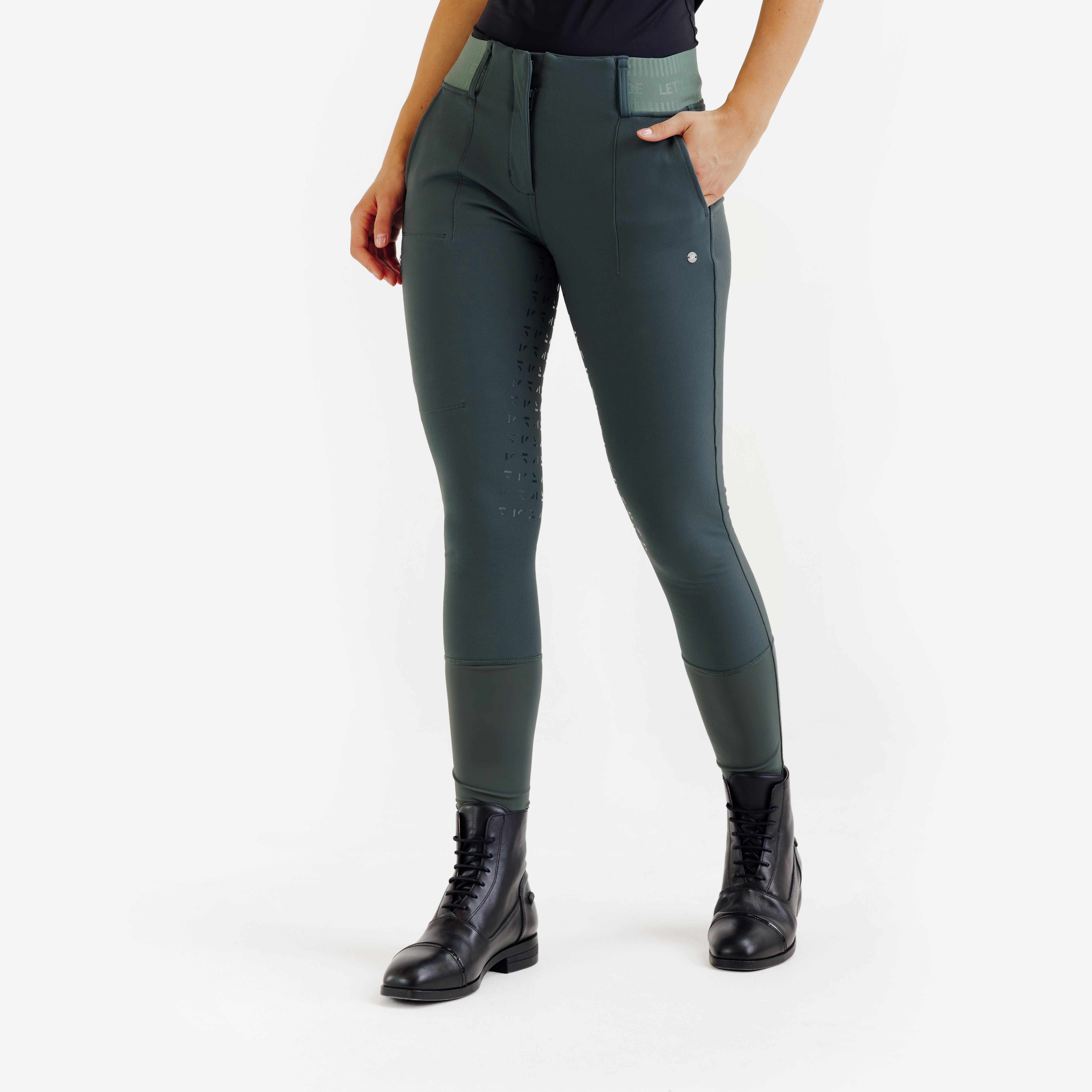 Bryczesy damskie full grip Be You - 500